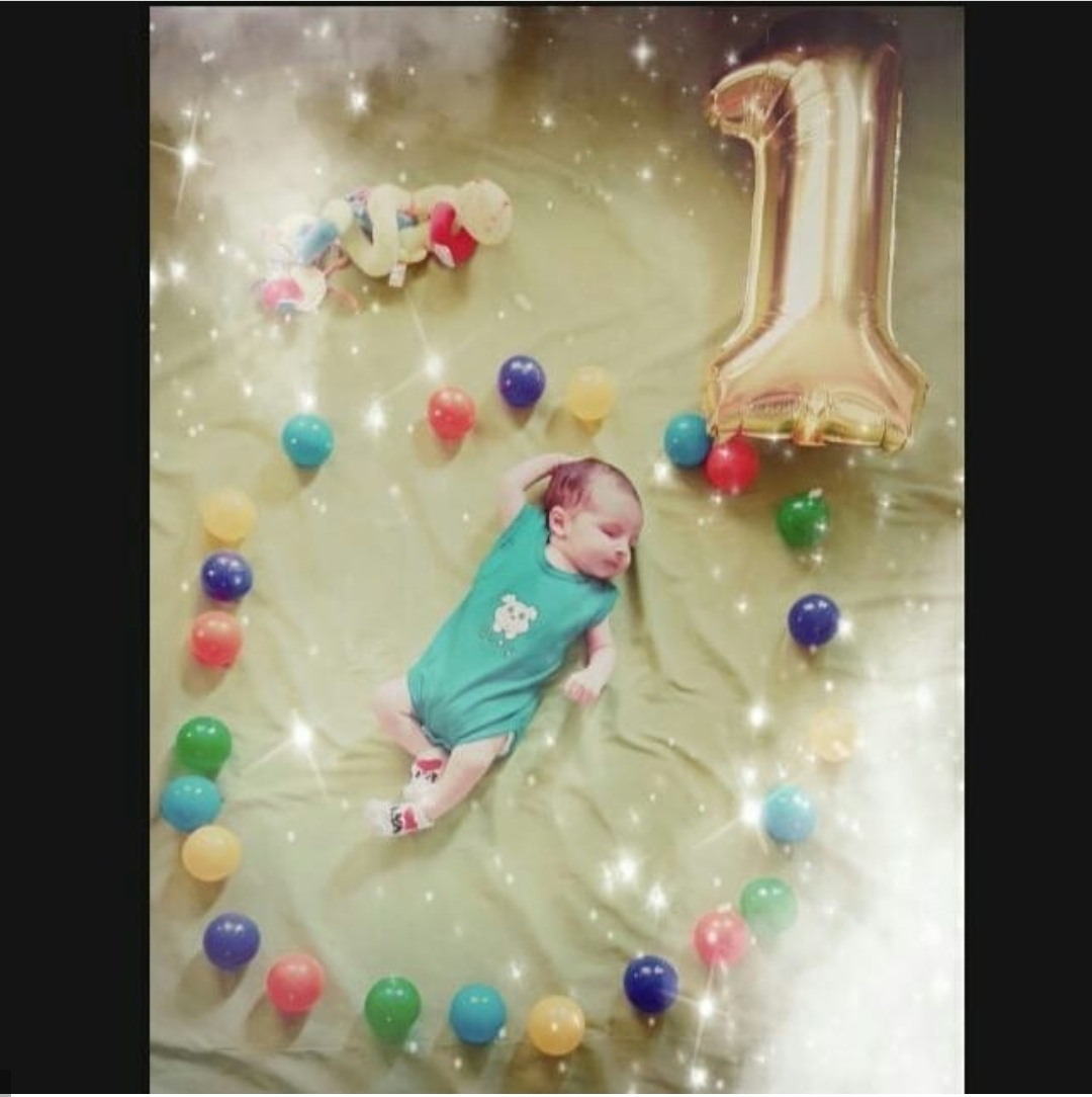 یک ماهگی نوزاد محمدطاهافارسی