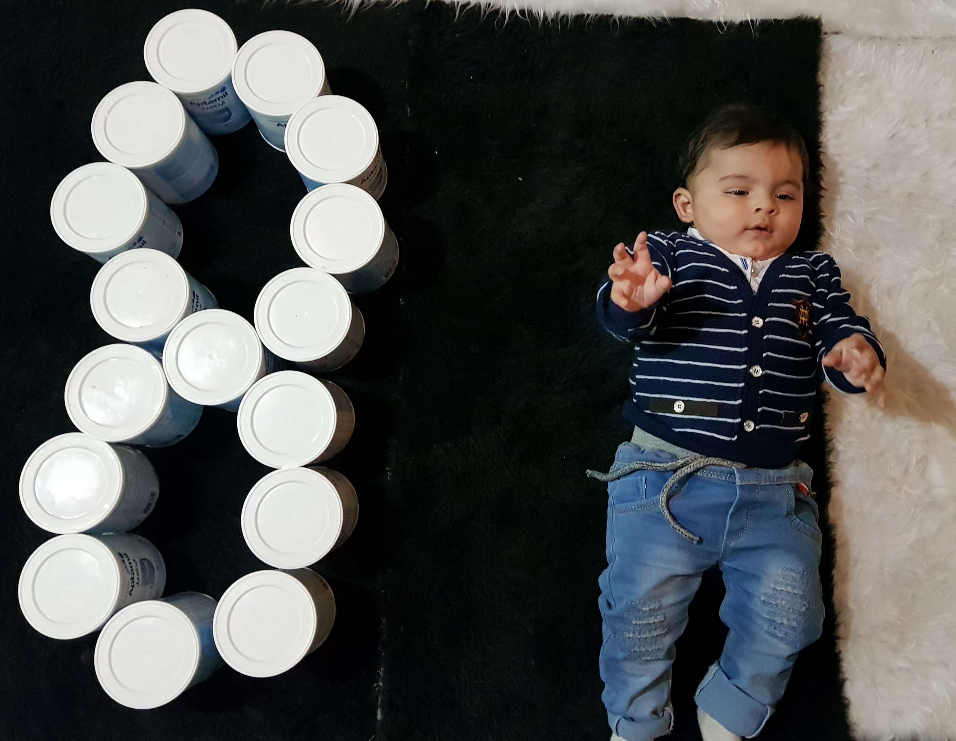 هشت ماهگی نوزاد محمدطاهافارسی