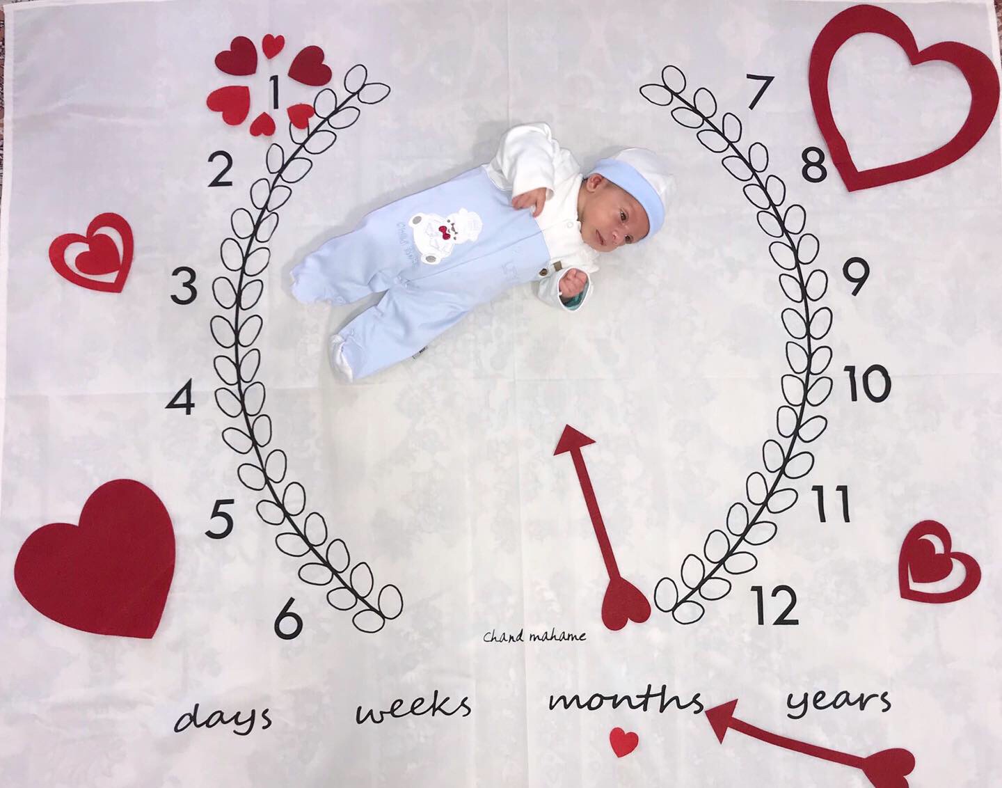 یک ماهگی نوزاد آراز  شافعی