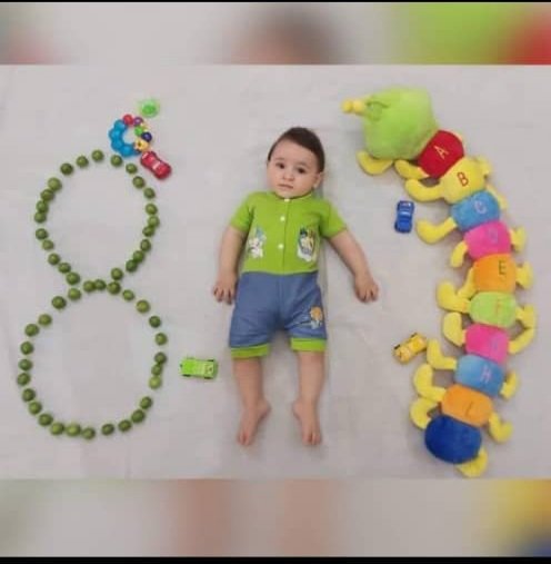 هشت ماهگی نوزاد محمدویهان قاسمی