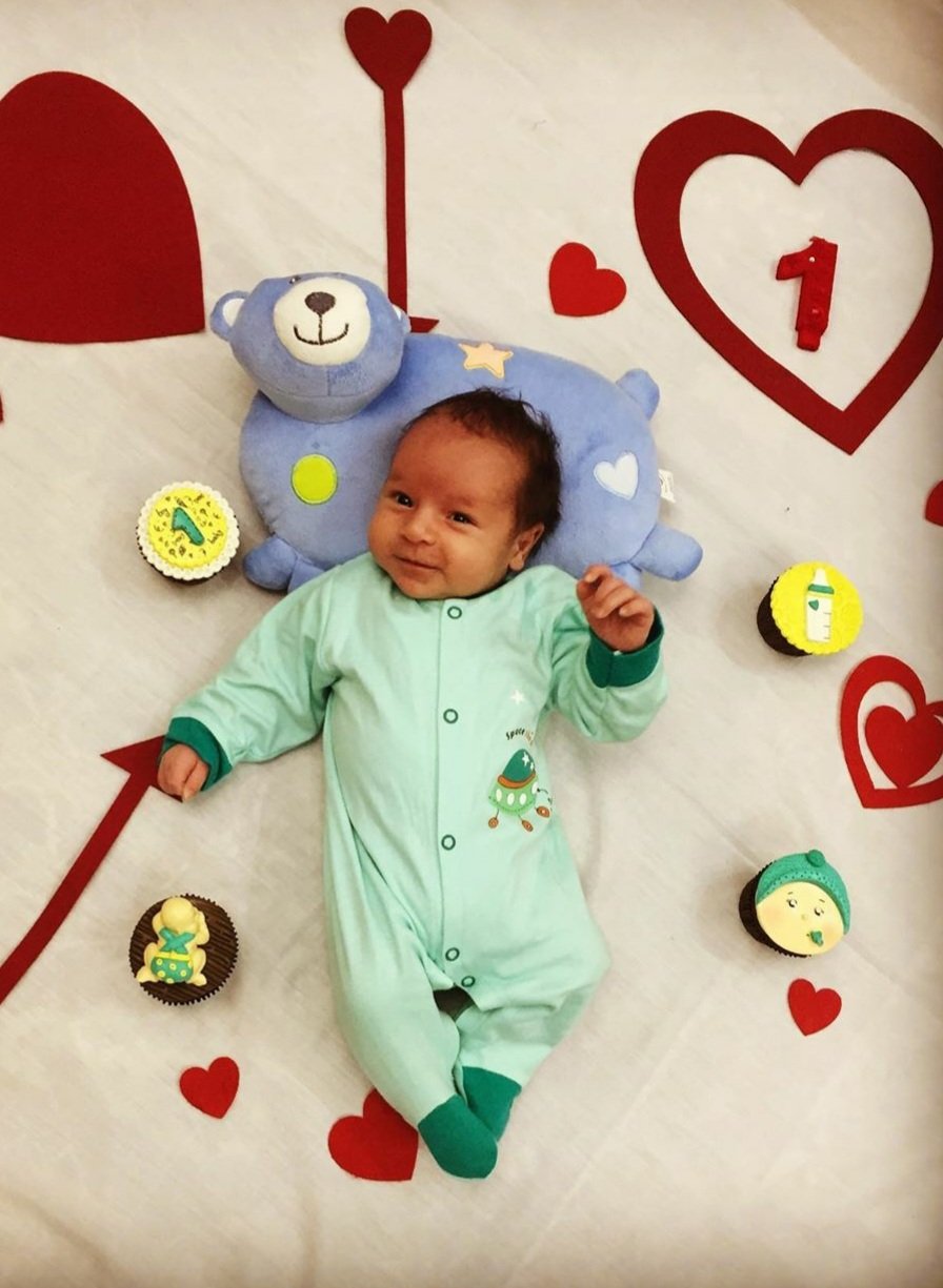 یک ماهگی نوزاد محمدویهان قاسمی