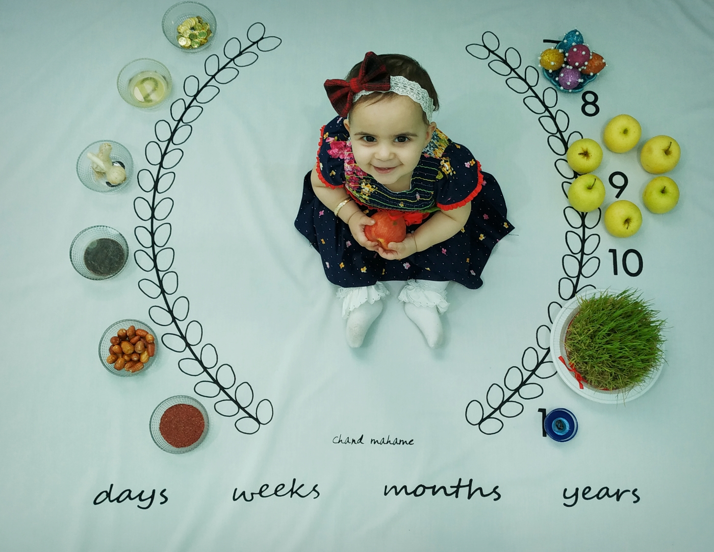 عکس نوزاد دختر نهال عنایت زاده