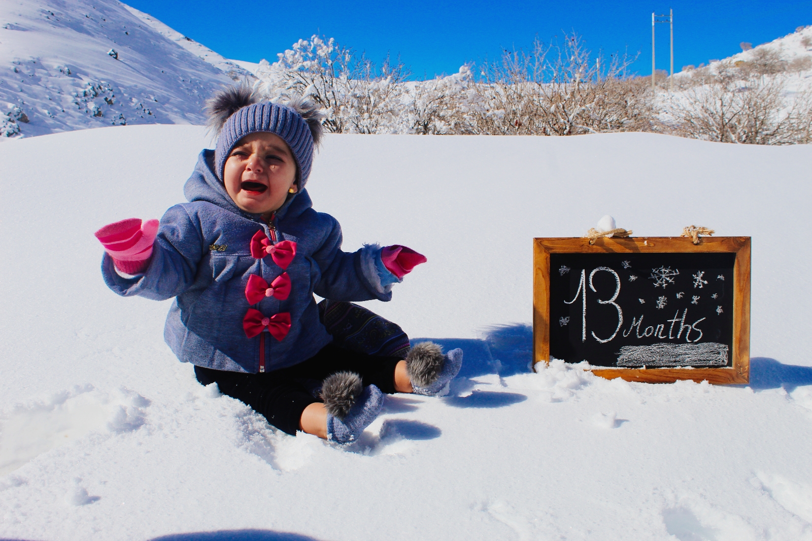 سیزده ماهگی کودک میترا زارع