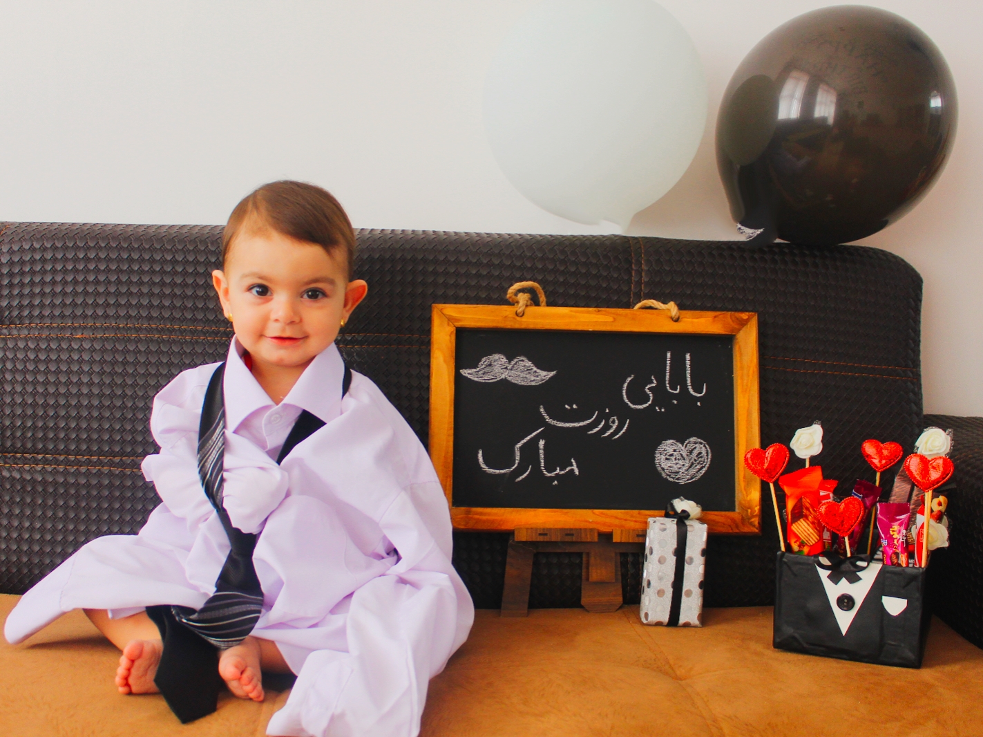 عکس نوزاد پسر میترا زارع