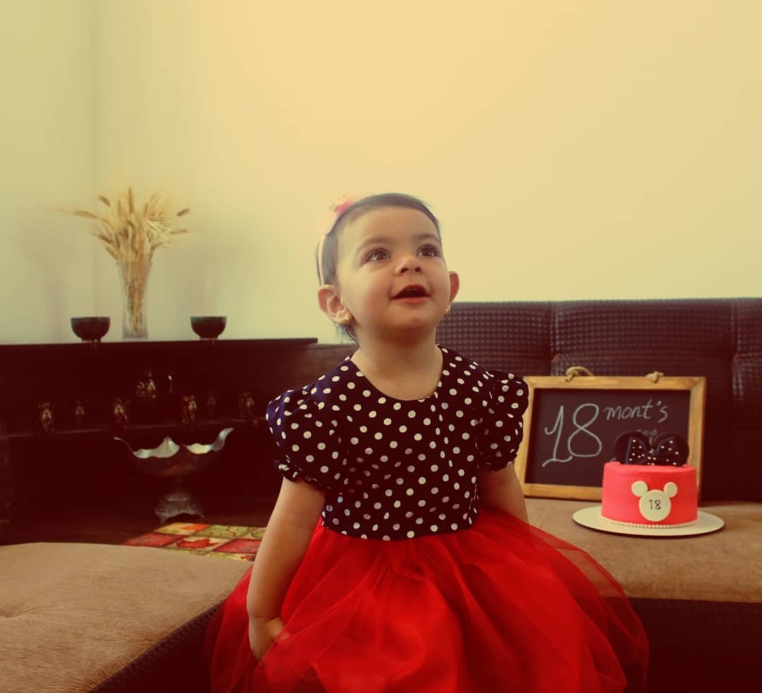 هجده ماهگی کودک میترا زارع