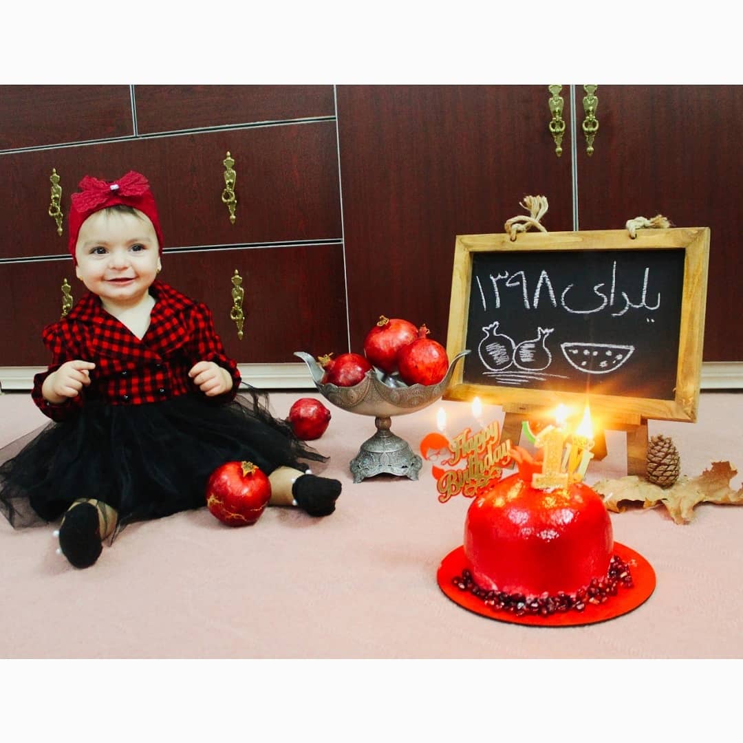 دوازده ماهگی نوزاد میترا زارع