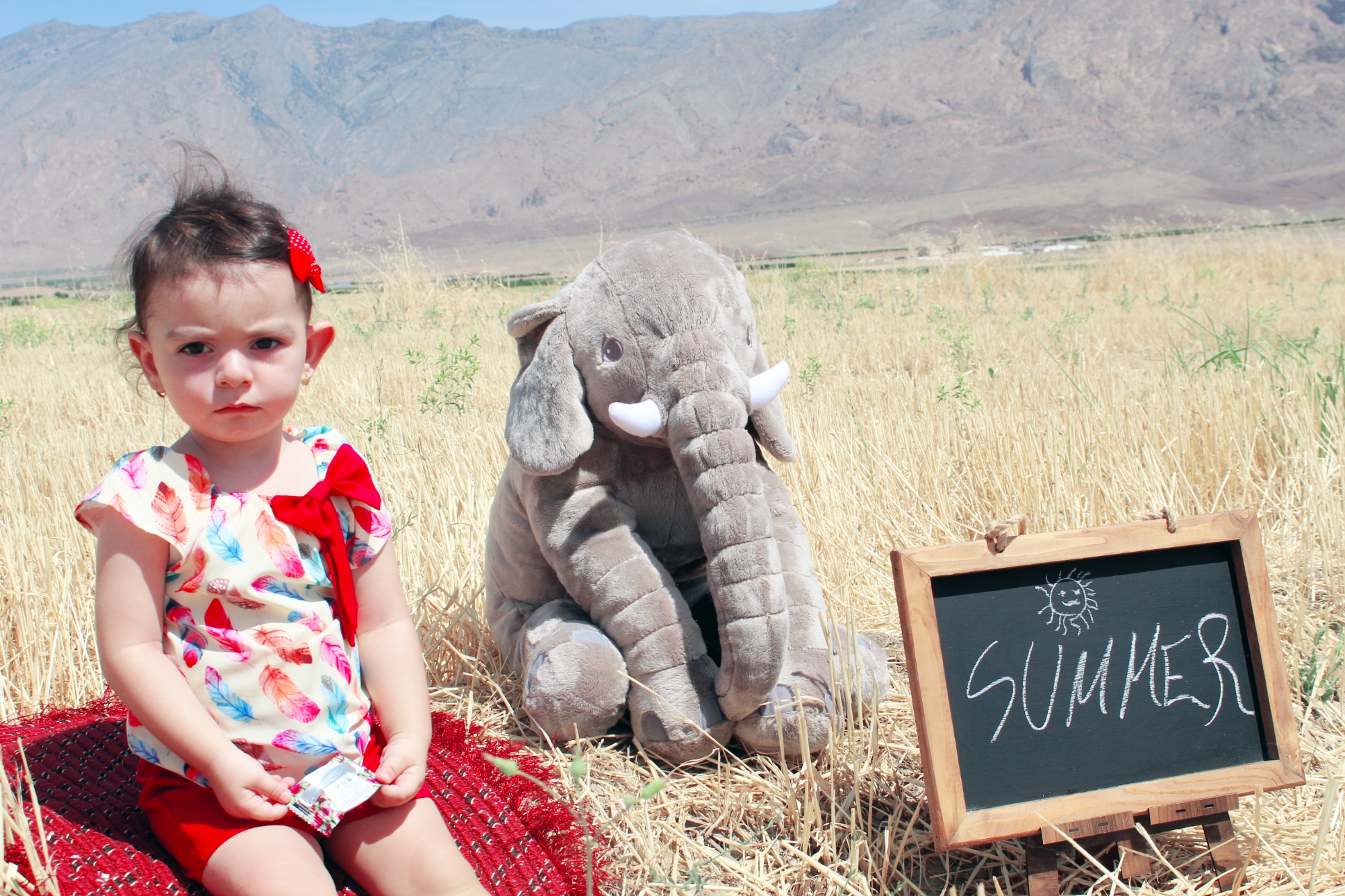 تم عکس تابستانی کودک میترا زارع