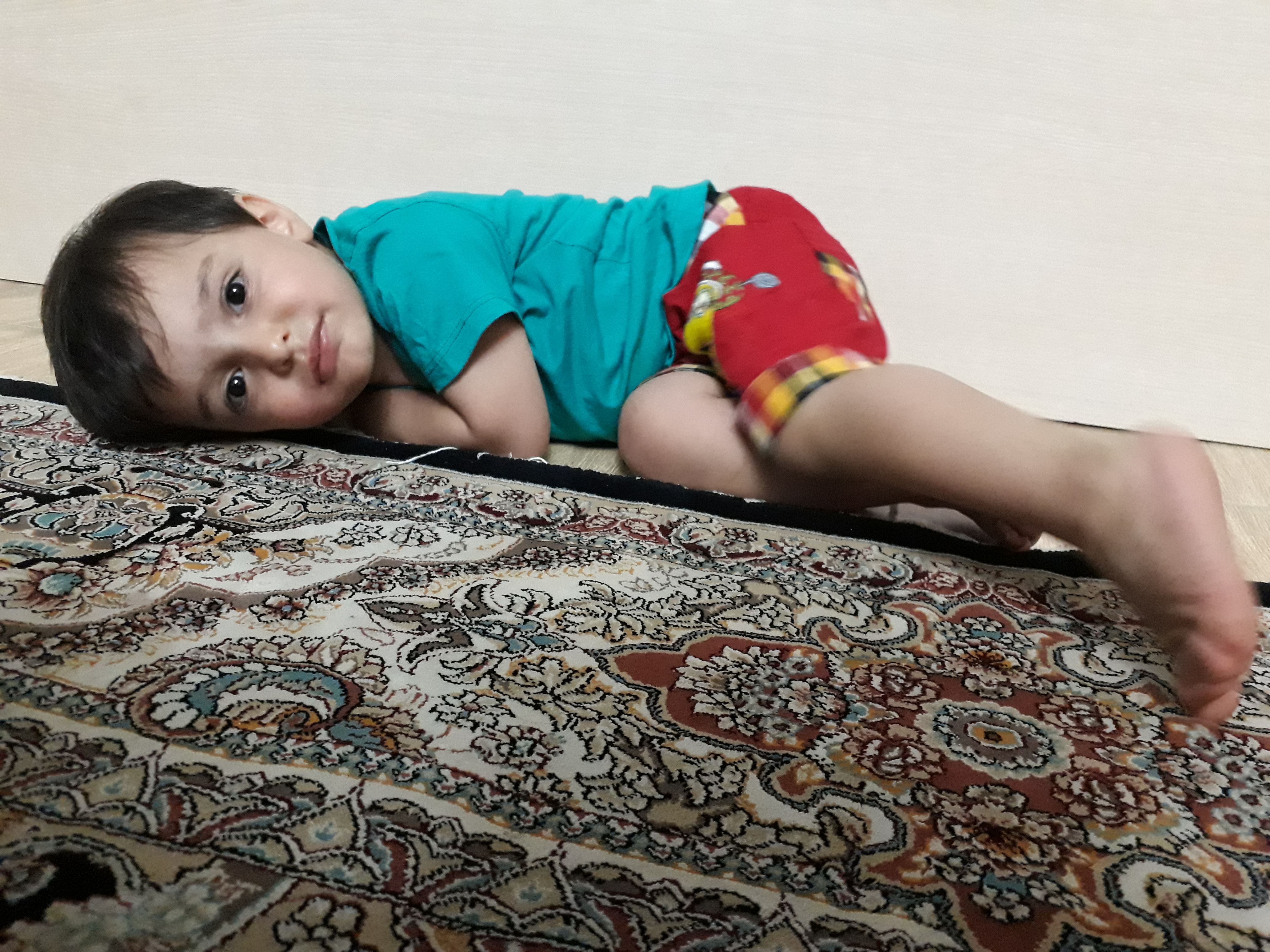 بیست و سه ماهگی کودک سپهر مختاری