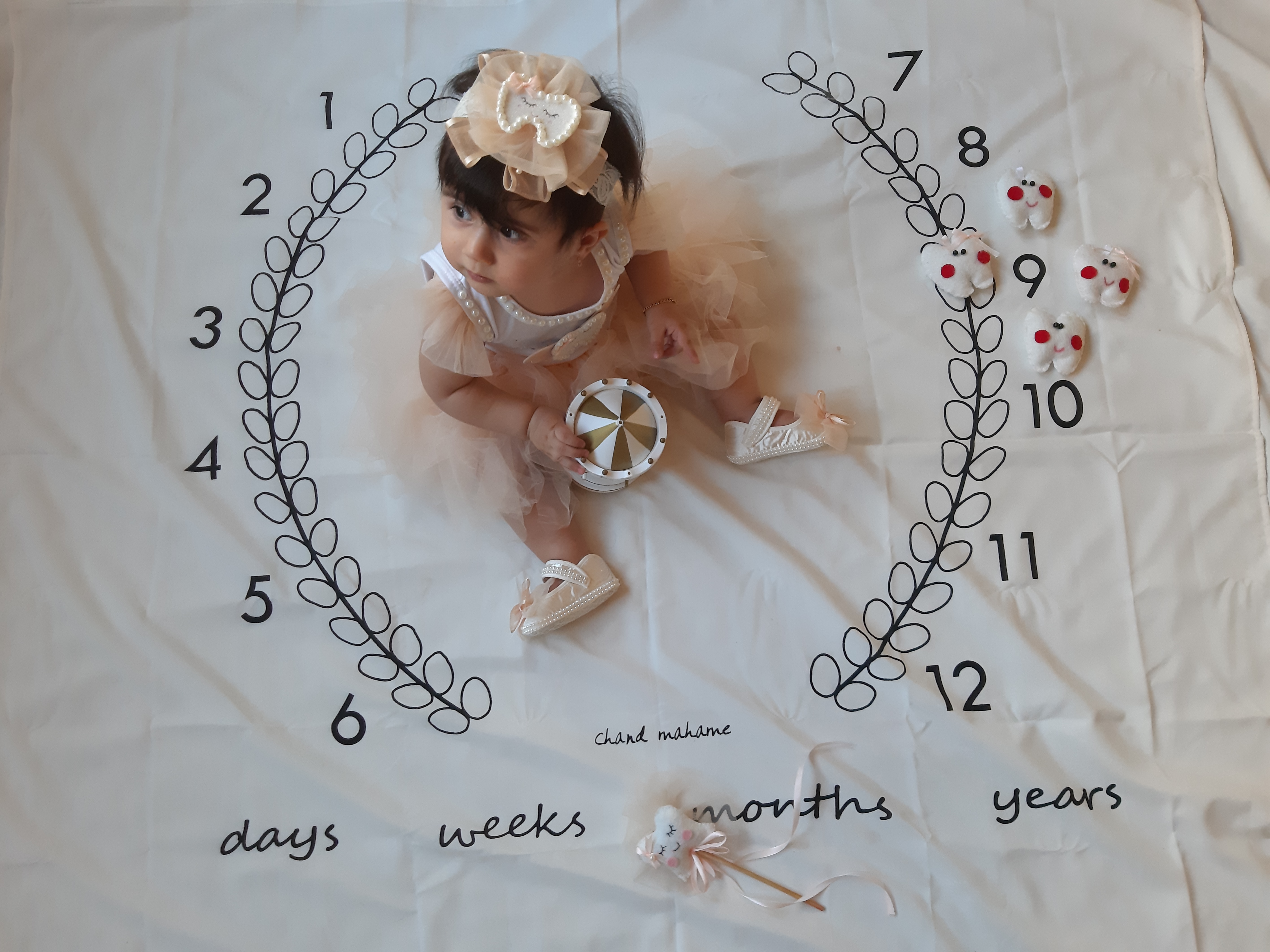 نه ماهگی نوزاد الارا امینی