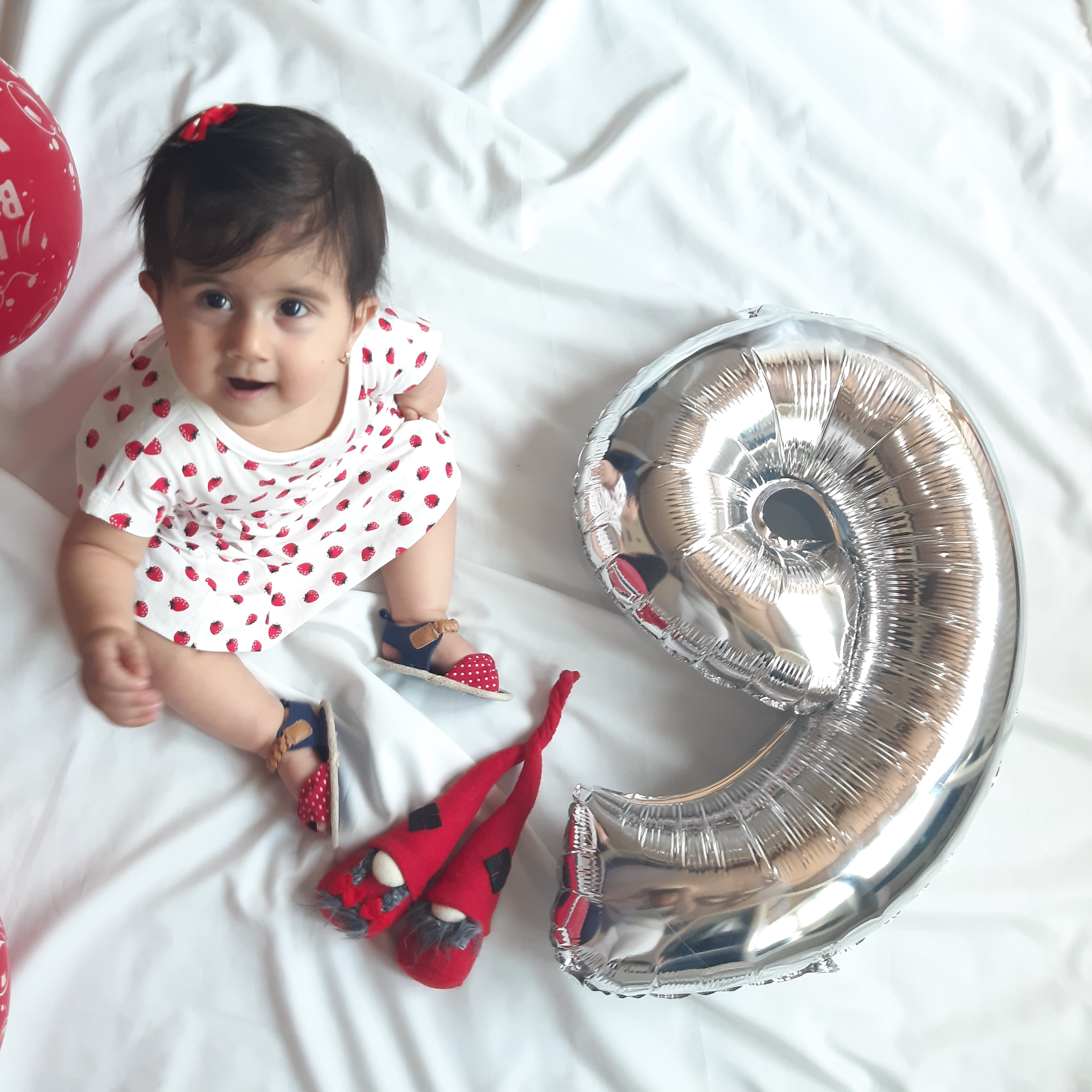 نه ماهگی نوزاد الارا امینی