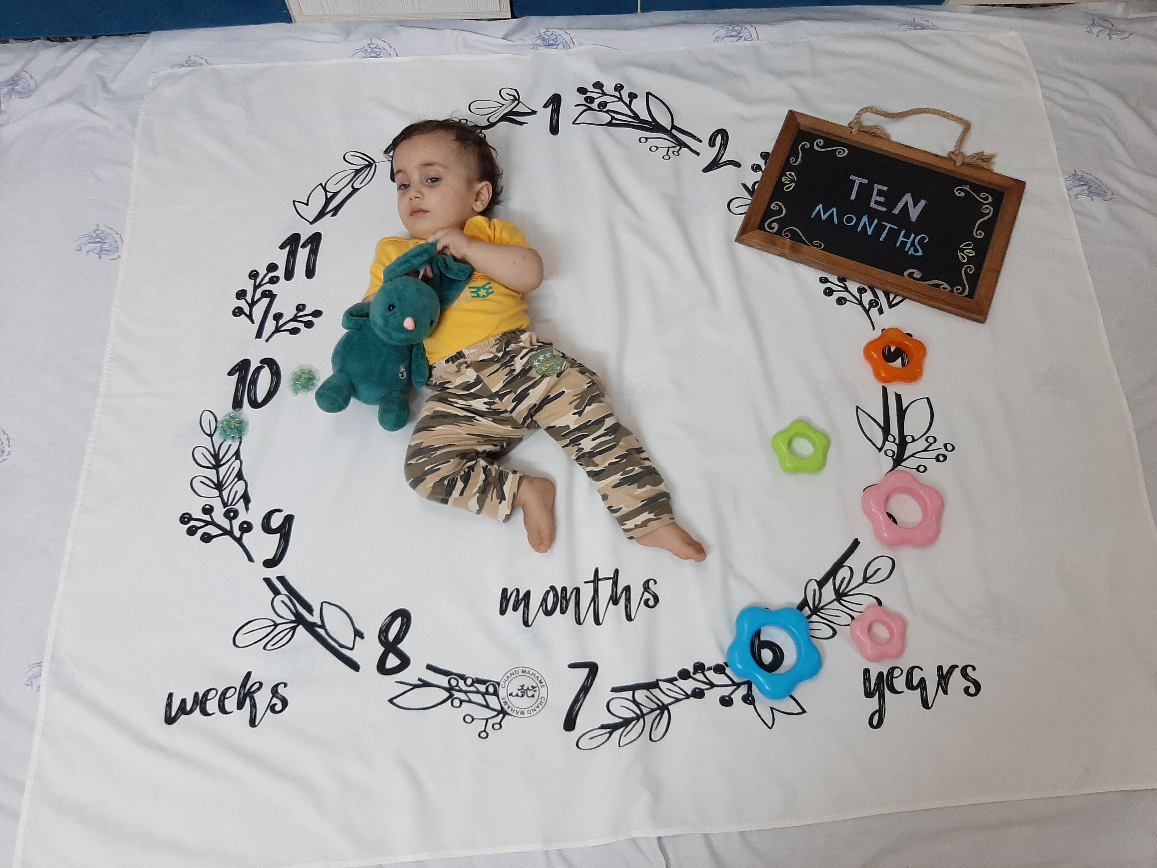 اصلاح موی نوزاد دانیال رضایی