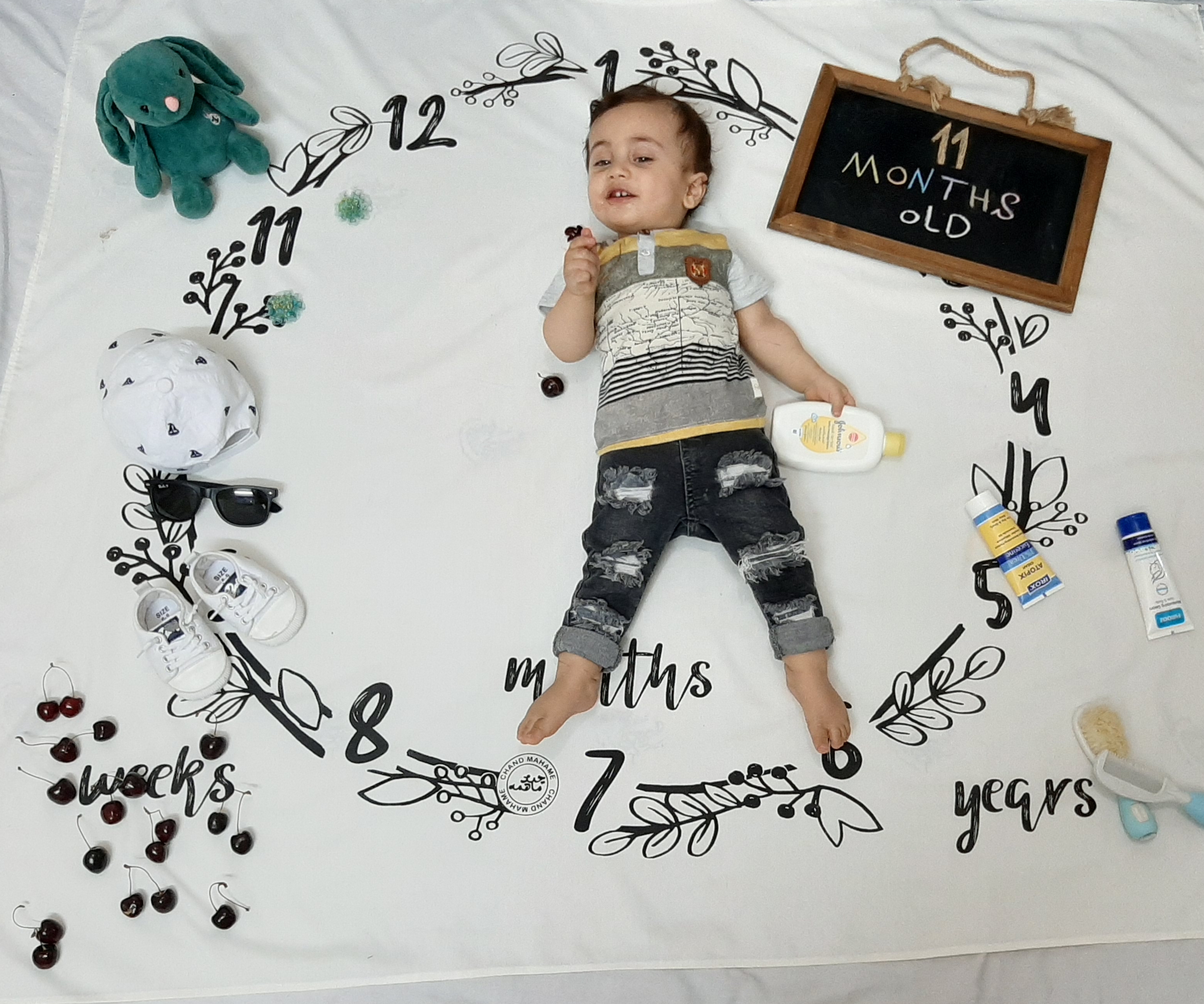 یازده ماهگی نوزاد دانیال رضایی