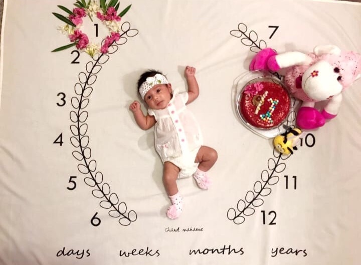 یک ماهگی نوزاد جانان اوجان عباسي