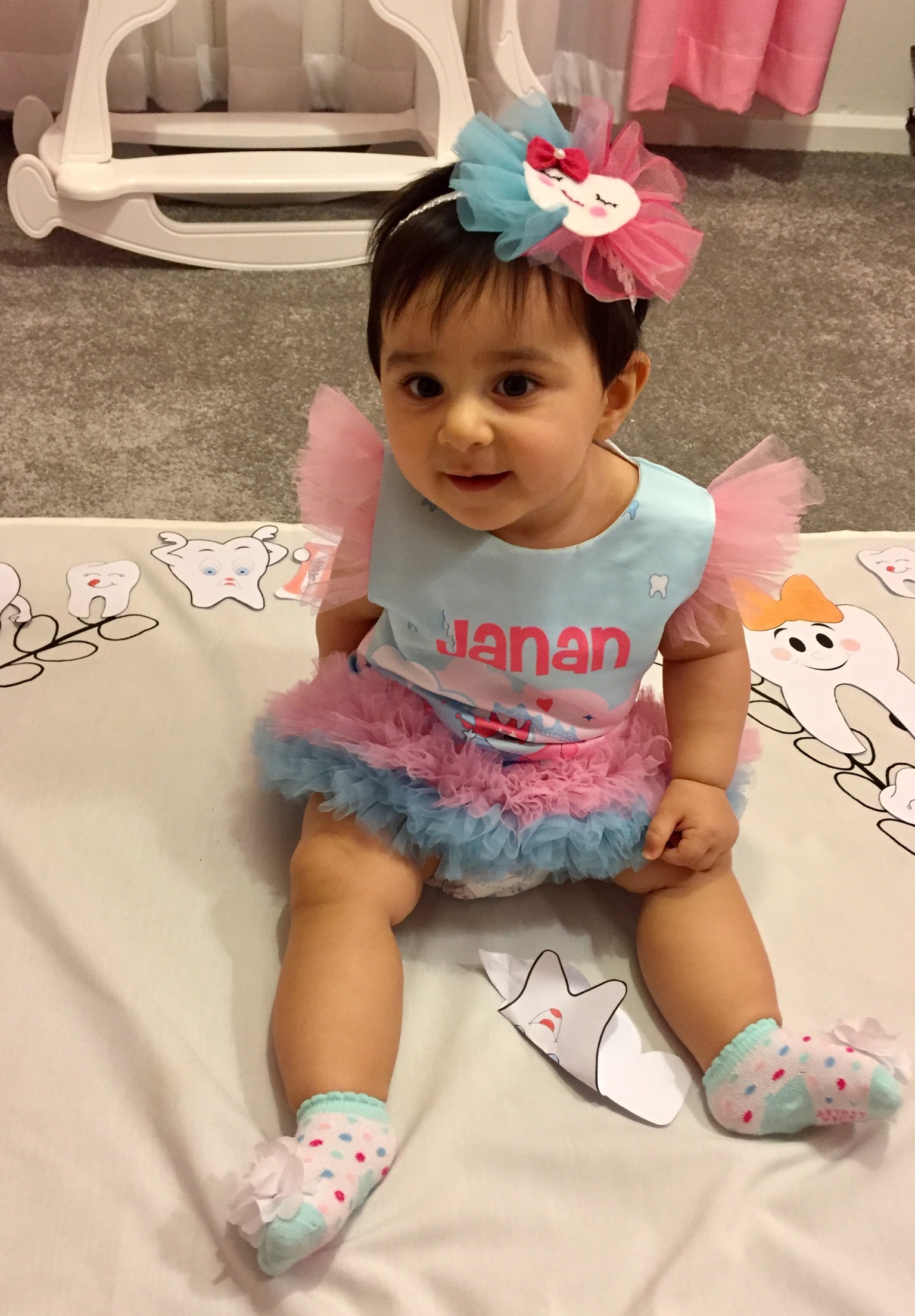 نه ماهگی نوزاد جانان اوجان عباسي