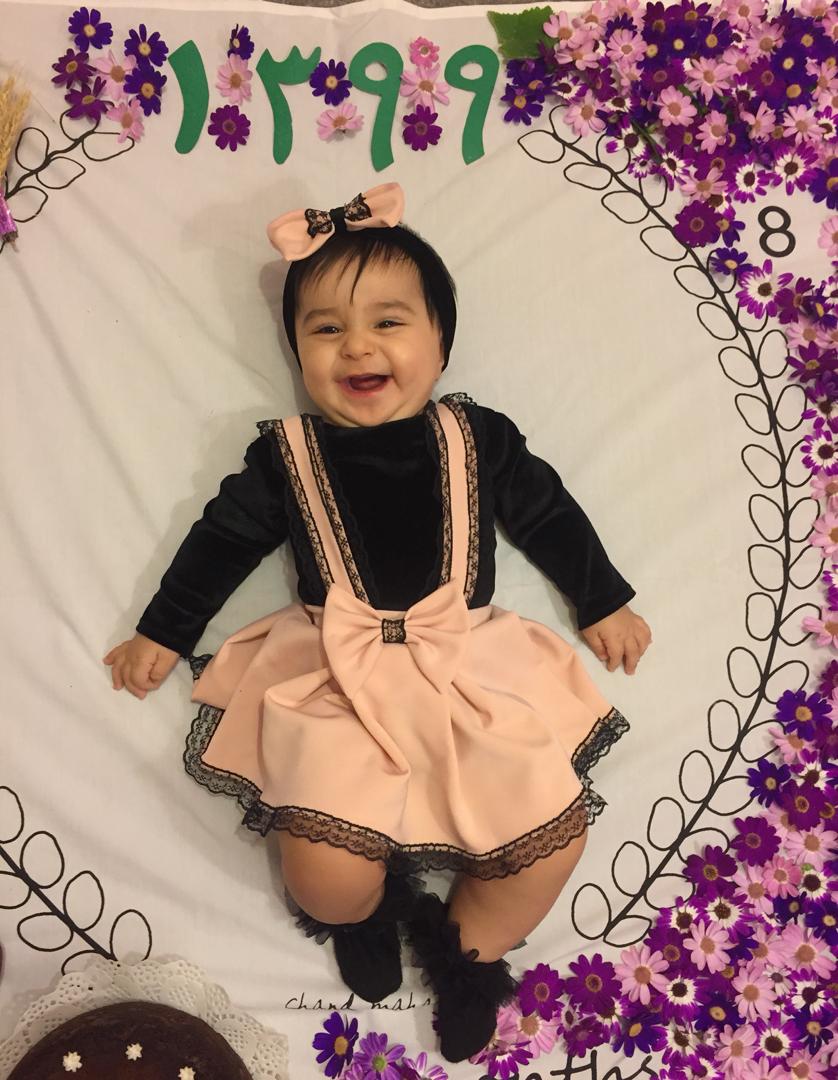 هشت ماهگی نوزاد جانان اوجان عباسي