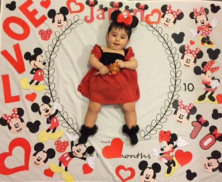 ده ماهگی نوزاد جانان اوجان عباسي