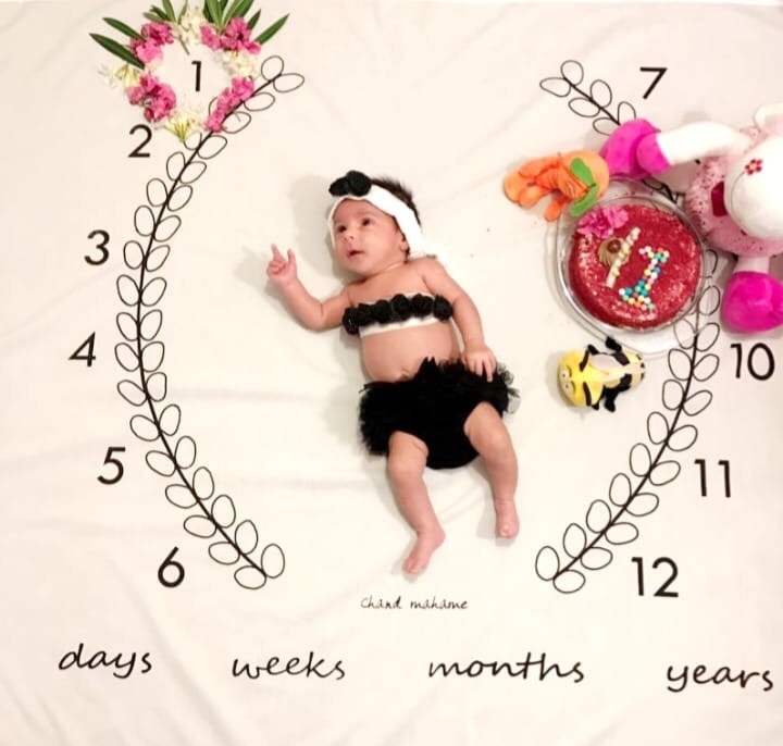 یک ماهگی نوزاد جانان اوجان عباسي