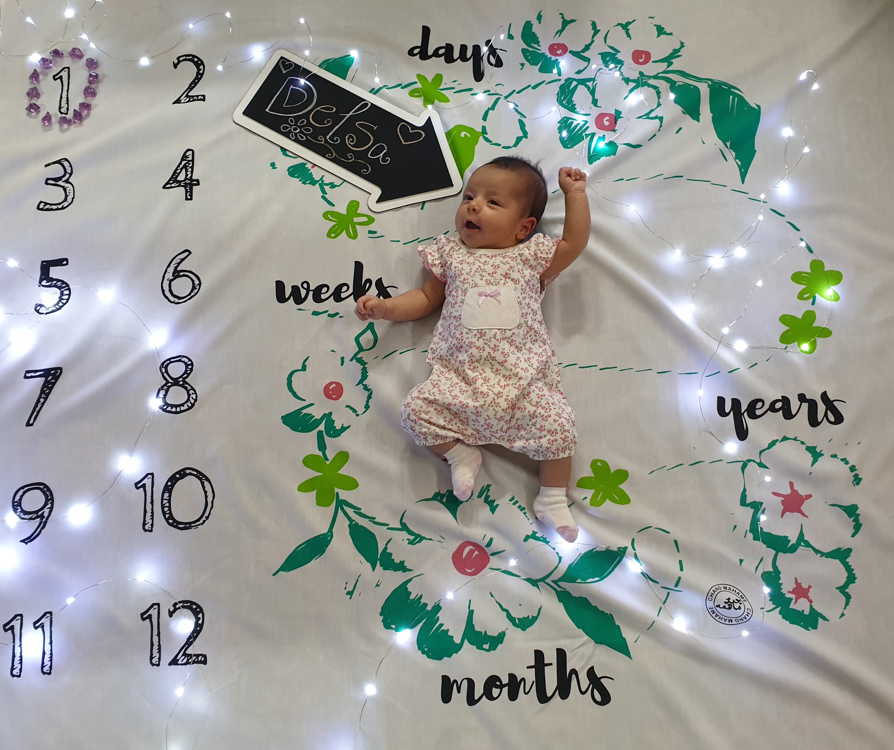 یک ماهگی نوزاد دلسا عسکری