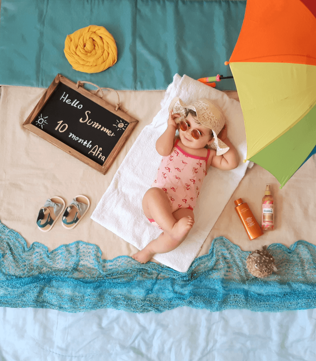 ده ماهگی نوزاد افرا راجع