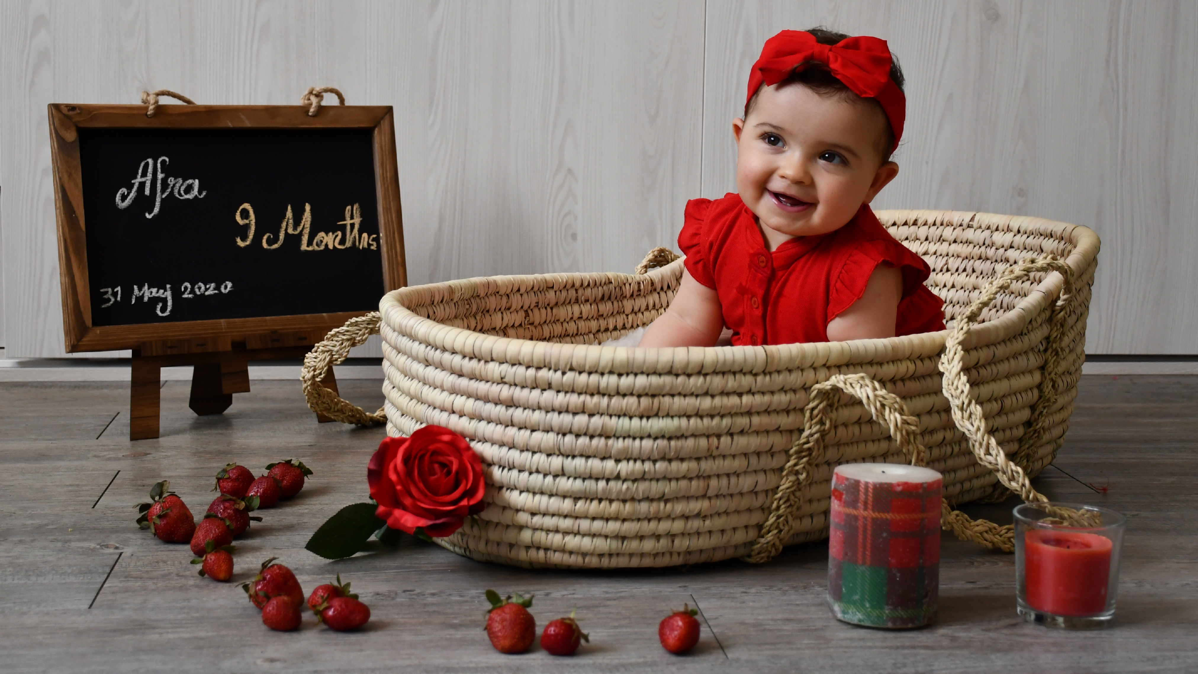 نه ماهگی نوزاد افرا راجع