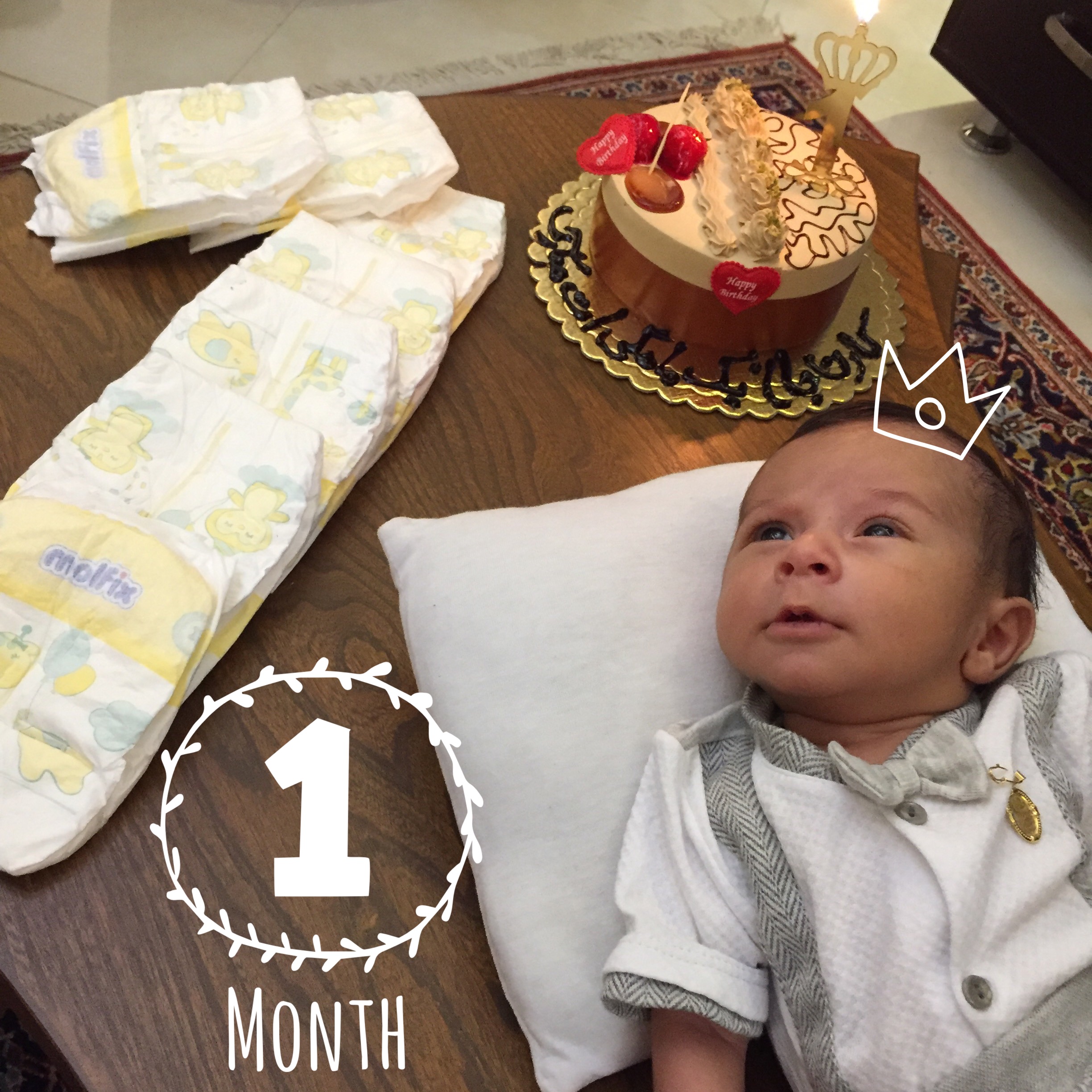 یک ماهگی نوزاد کارن کوخایی