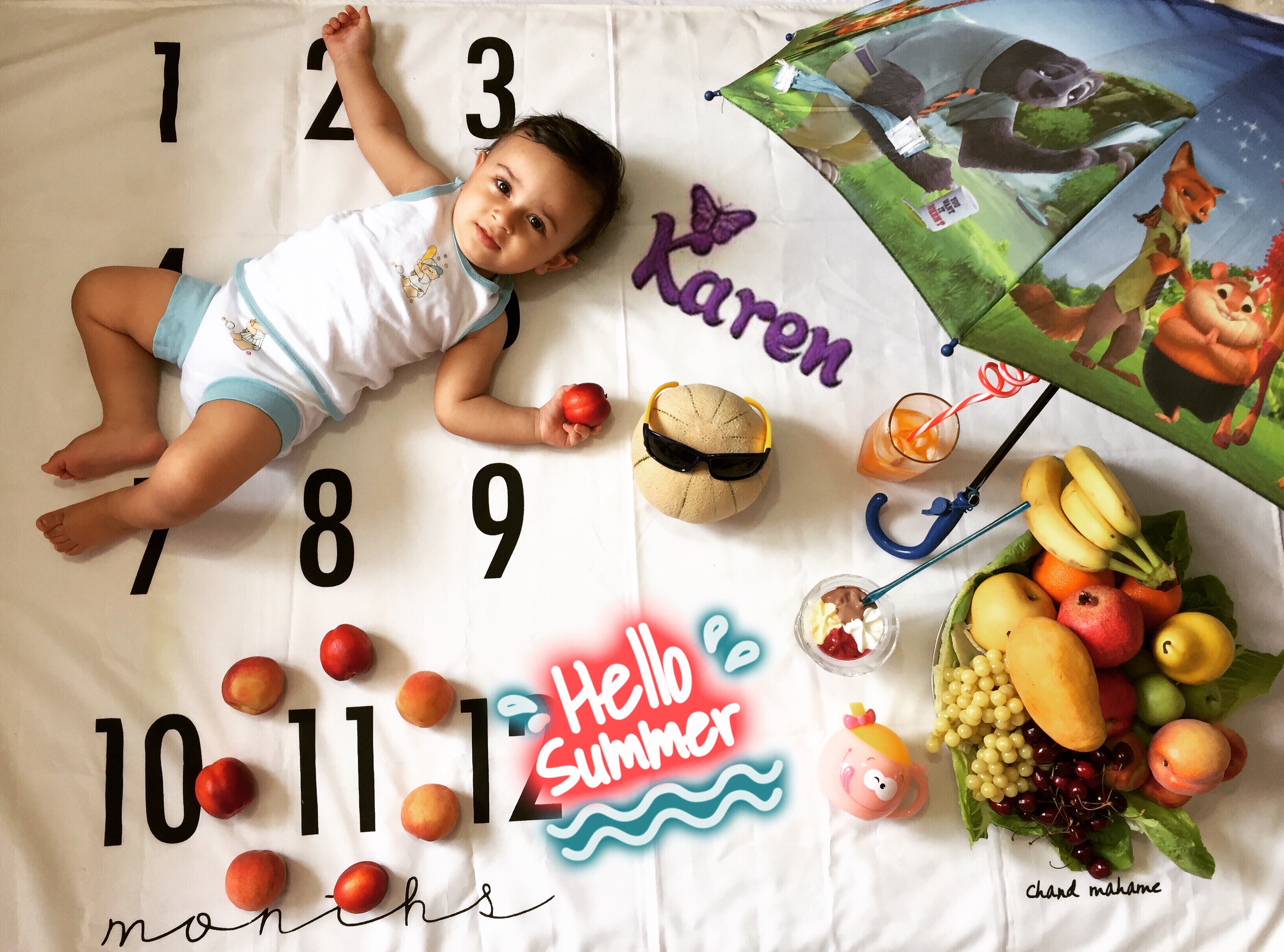 تم عکس تابستانی کودک کارن کوخایی