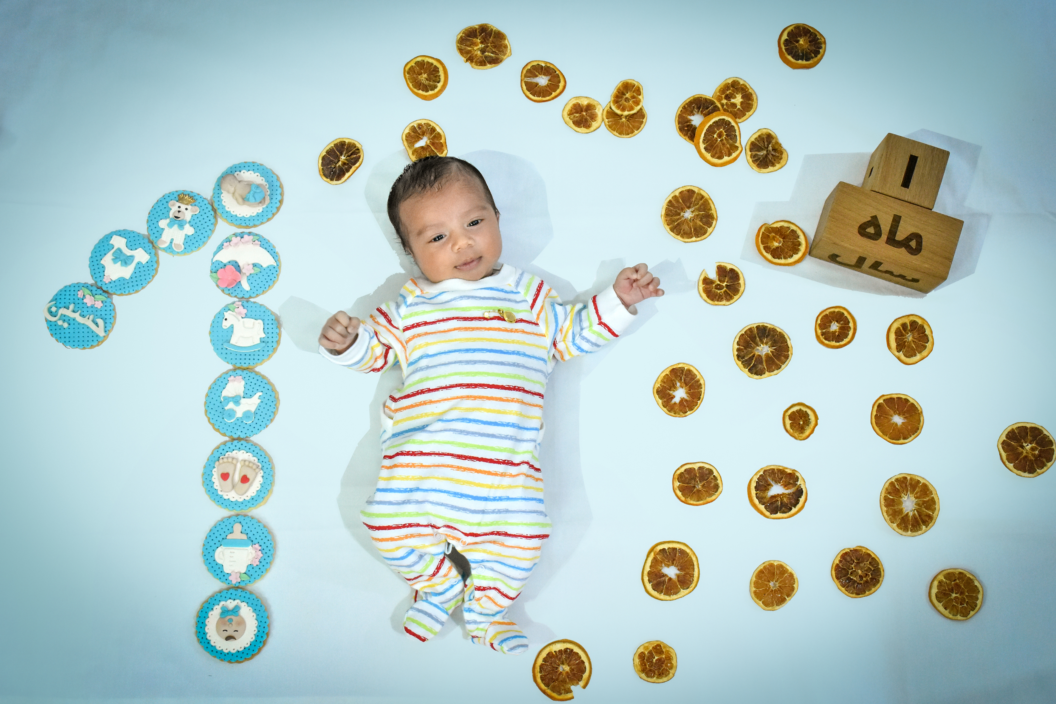 یک ماهگی نوزاد حسین فرحانی اصل