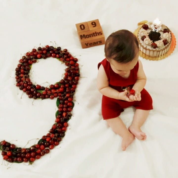 نه ماهگی نوزاد مستانه بیک زاده