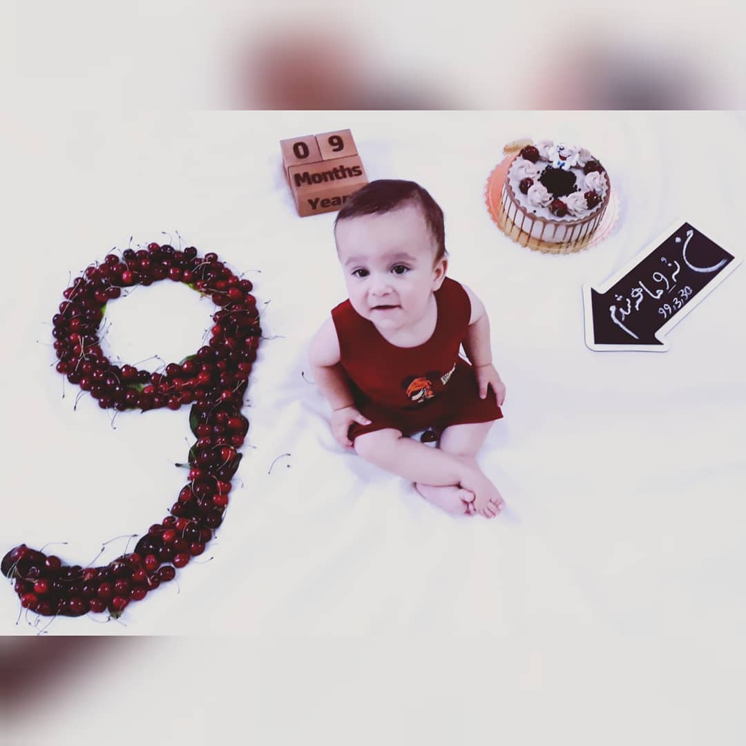 نه ماهگی نوزاد مستانه بیک زاده