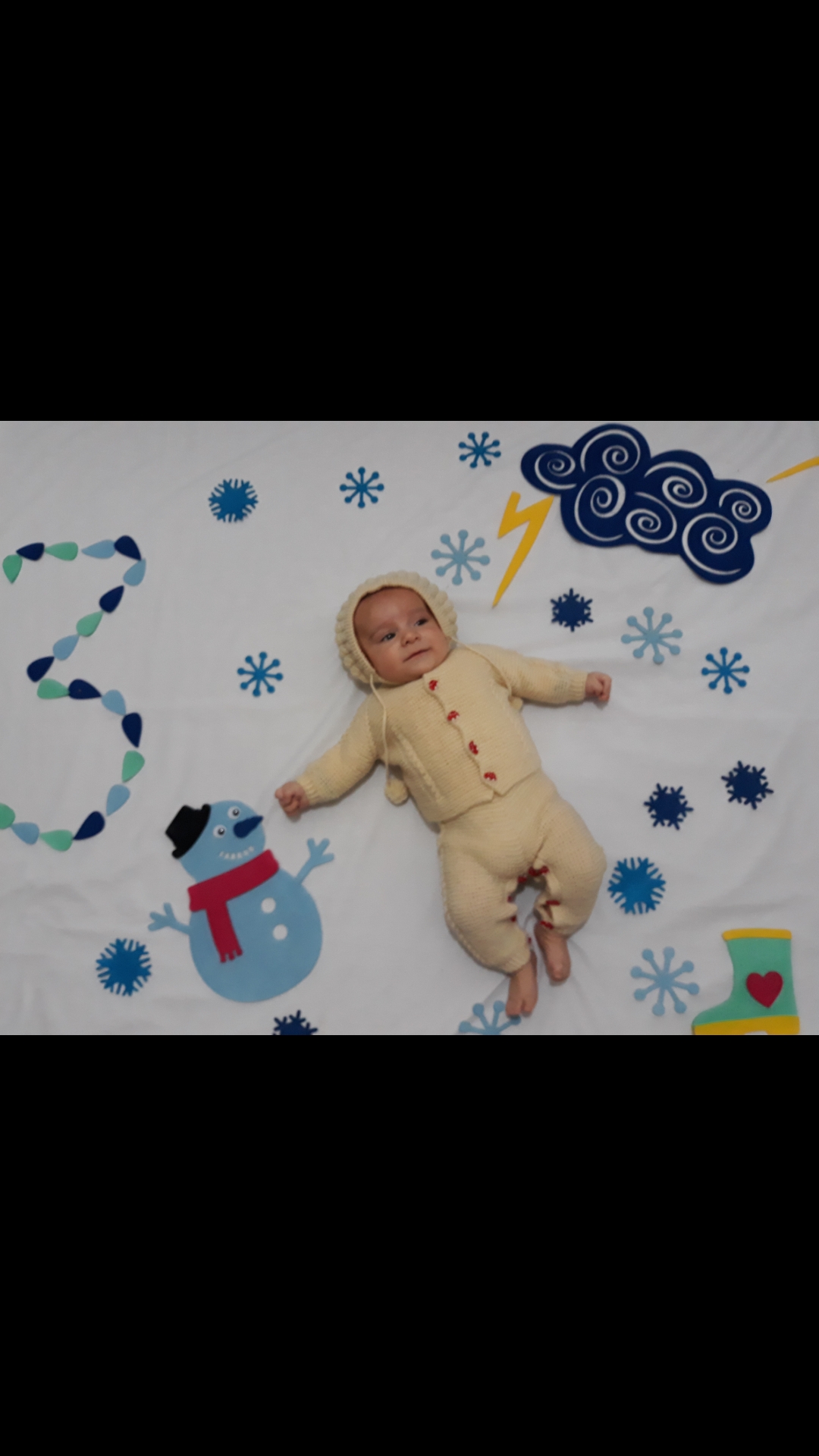 سه ماهگی نوزاد مستانه بیک زاده