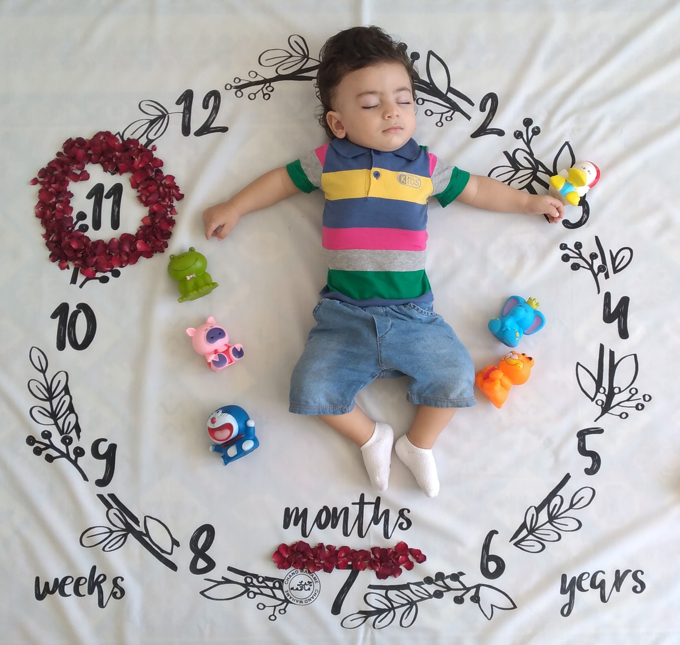 یازده ماهگی نوزاد متین سعادتی