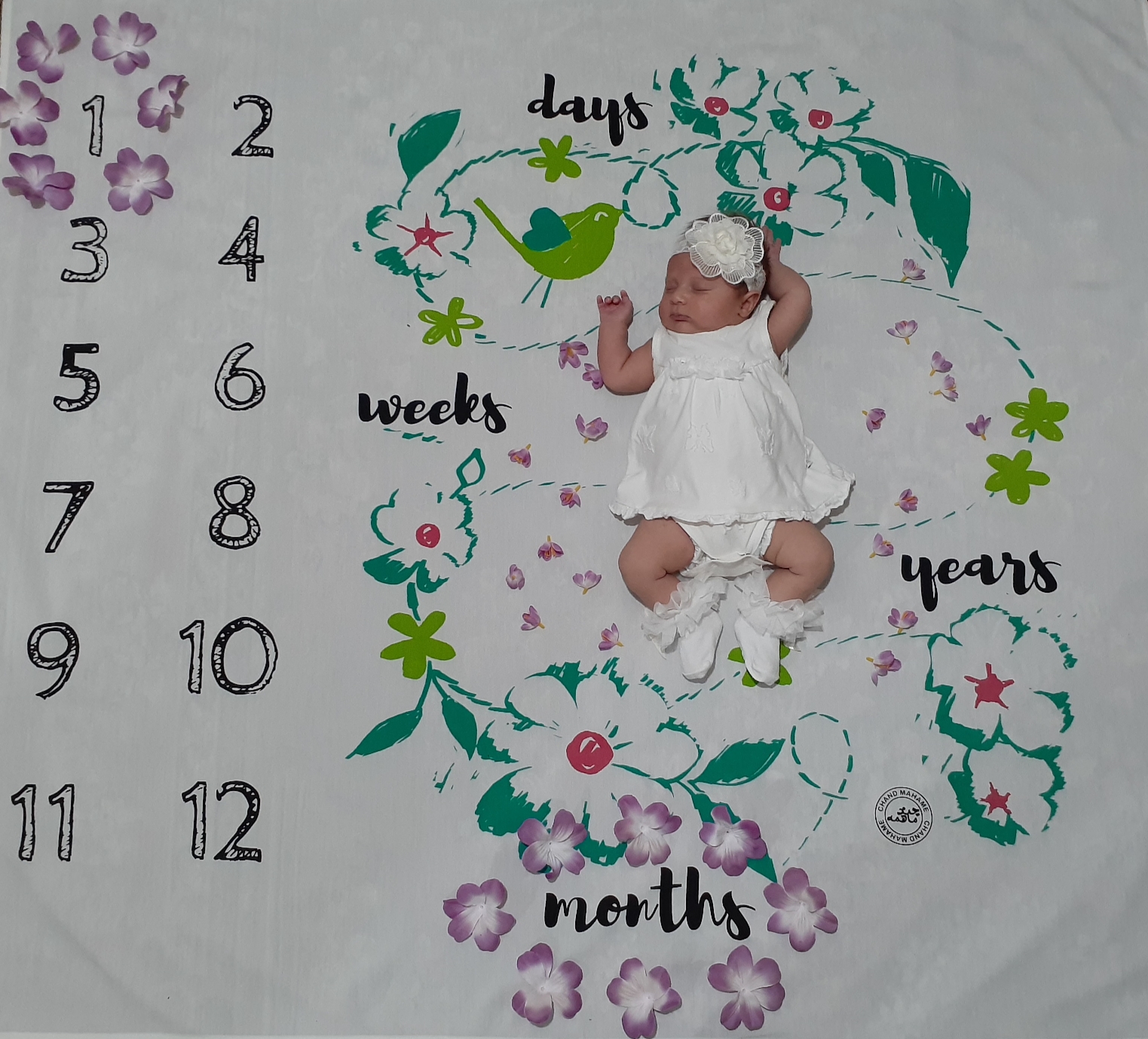 عکس نوزاد دختر سیده فاطمه عبدالله زاده خراط