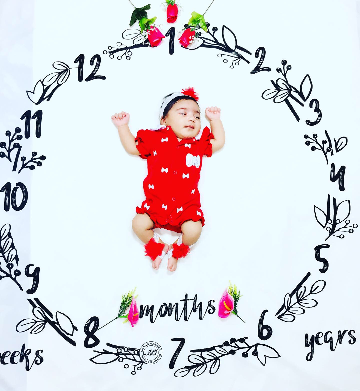 یک ماهگی نوزاد آنلي اورنگ