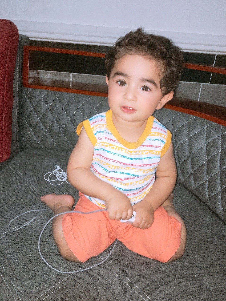 راه رفتن نوزاد رایان ایران خواه