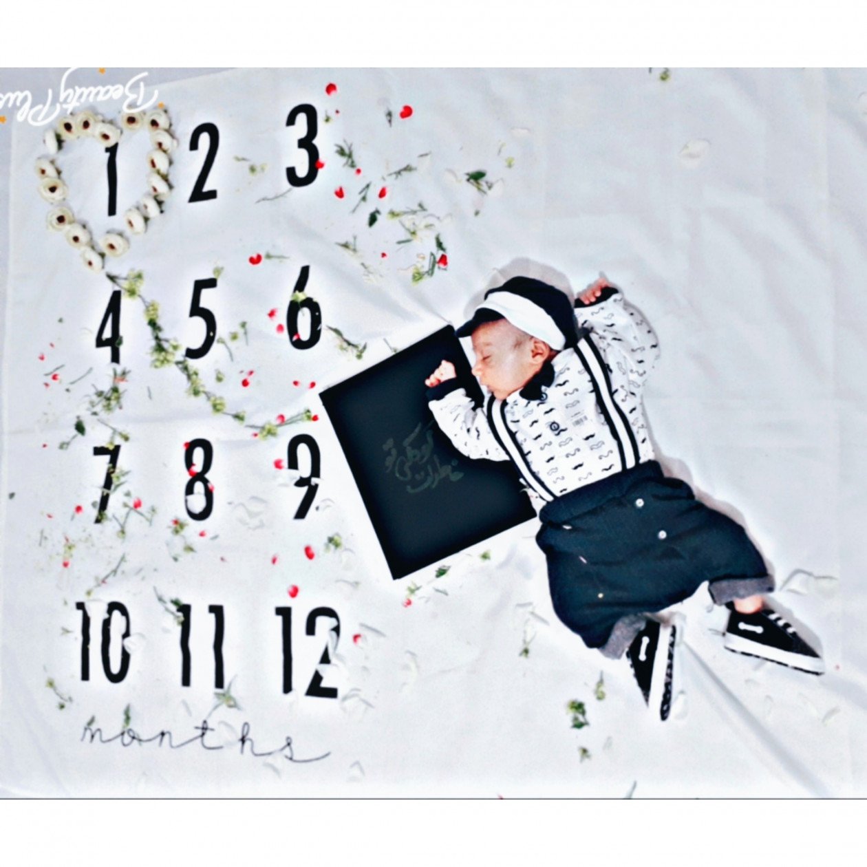 یک ماهگی نوزاد فاطمه حیدری