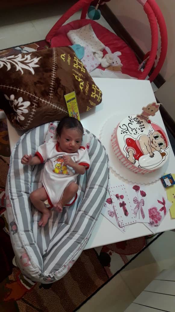 متولد شدن نوزاد دیانا یوسلیانی