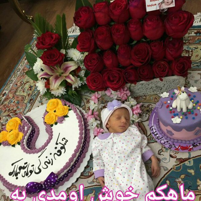 متولد شدن نوزاد دلنیا بشیری