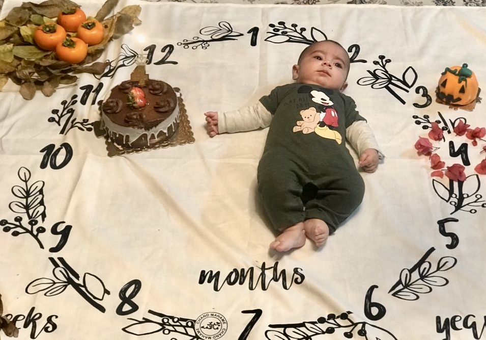 تم عکس پاییزی نوزاد ساميار سالارونديان