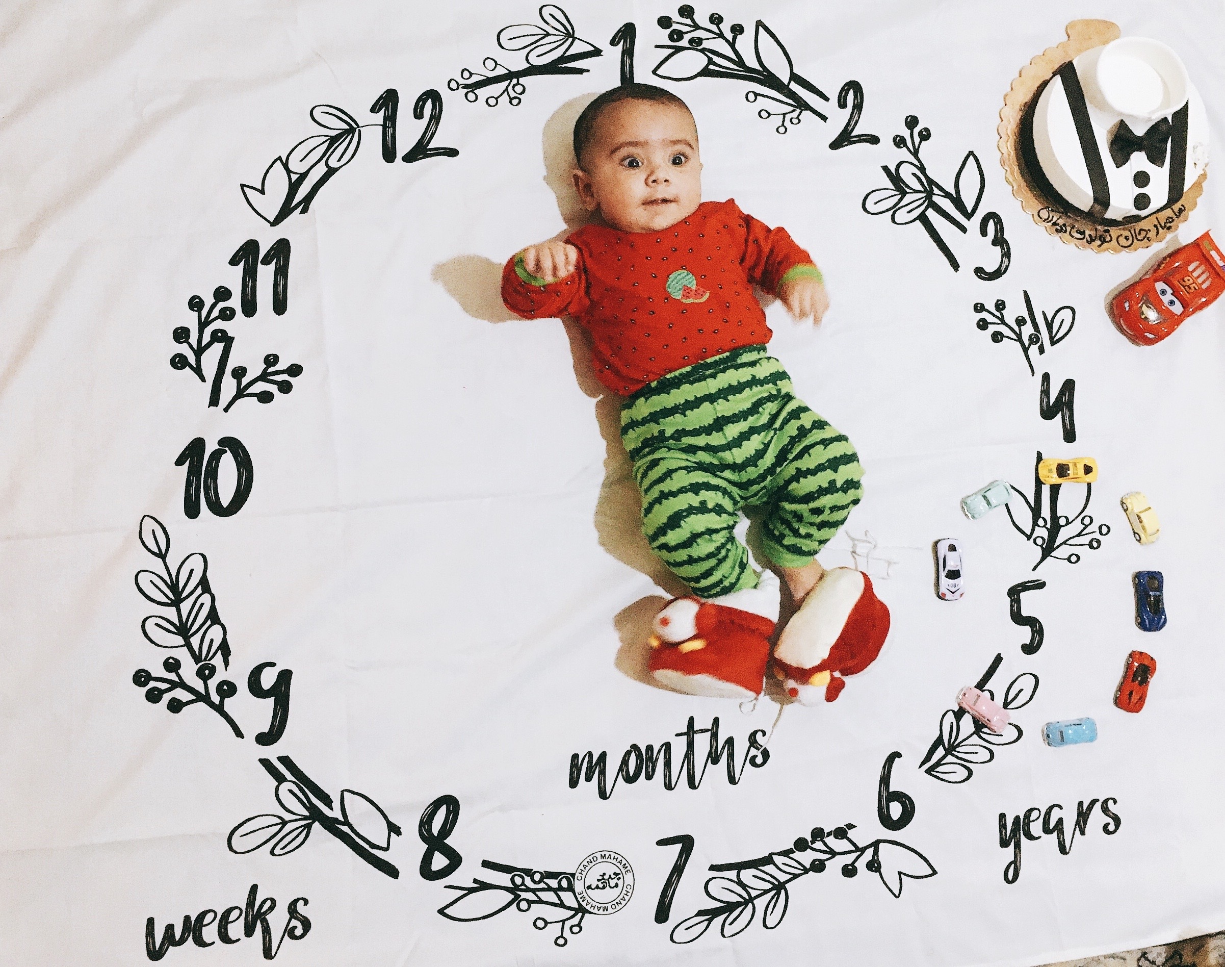 پنج ماهگی نوزاد ساميار سالارونديان