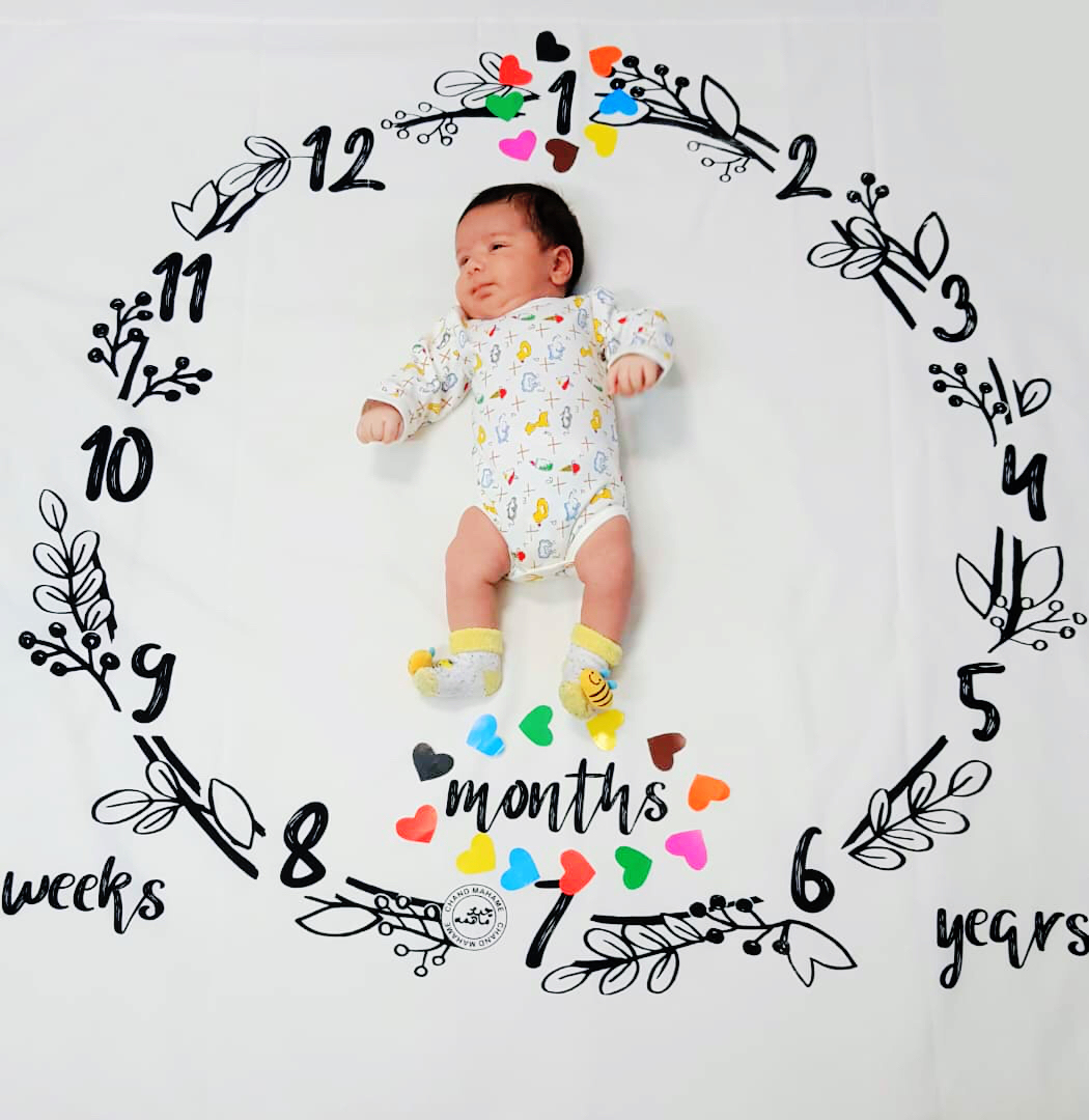 پارچه ماهگرد طرح حلقه تمشک رایان زارع‌نژاد