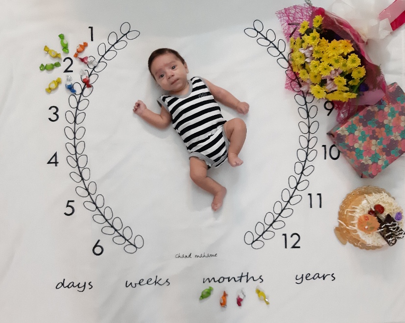 دو ماهگی نوزاد کیان فرهادی