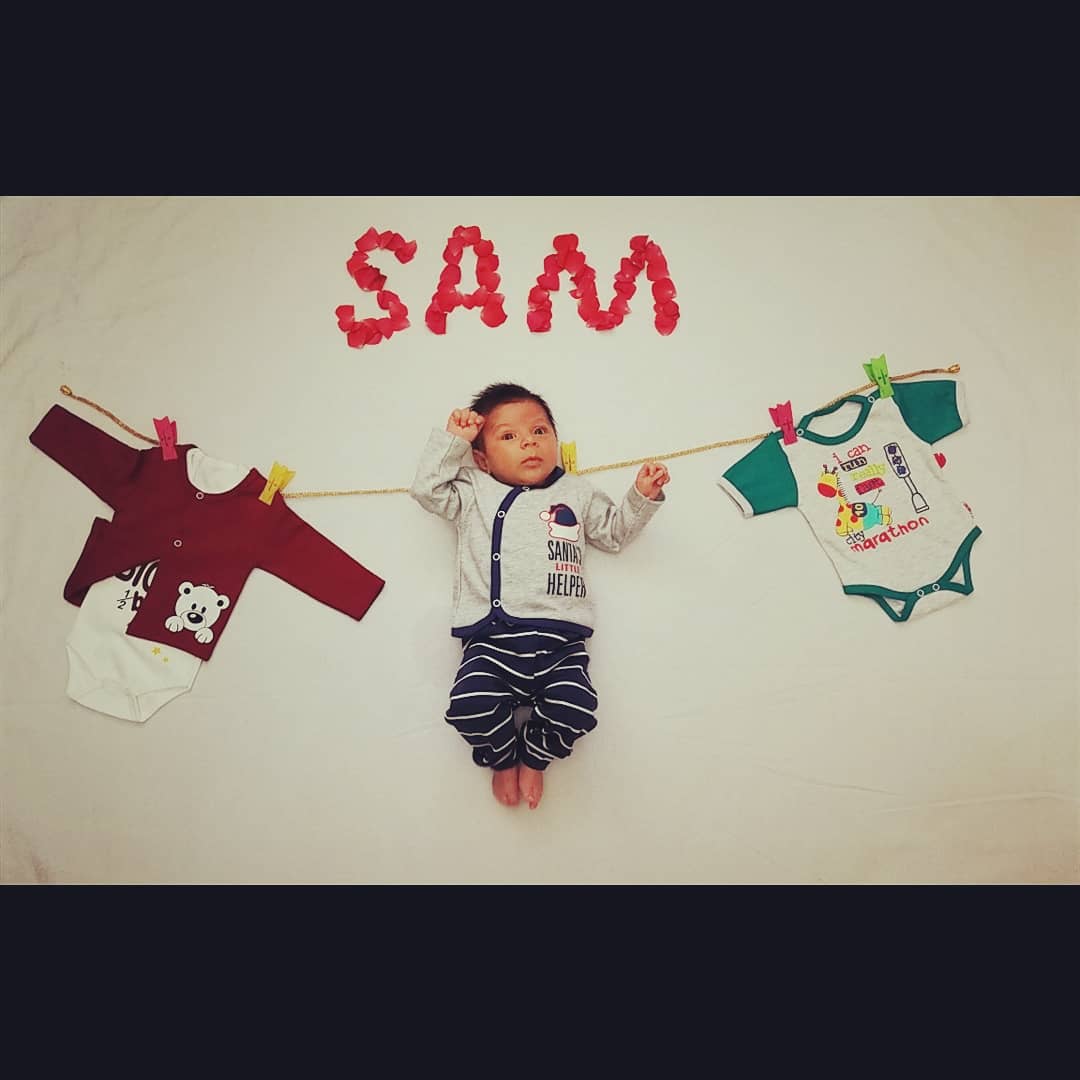 یک ماهگی نوزاد امیر سام بختیاری