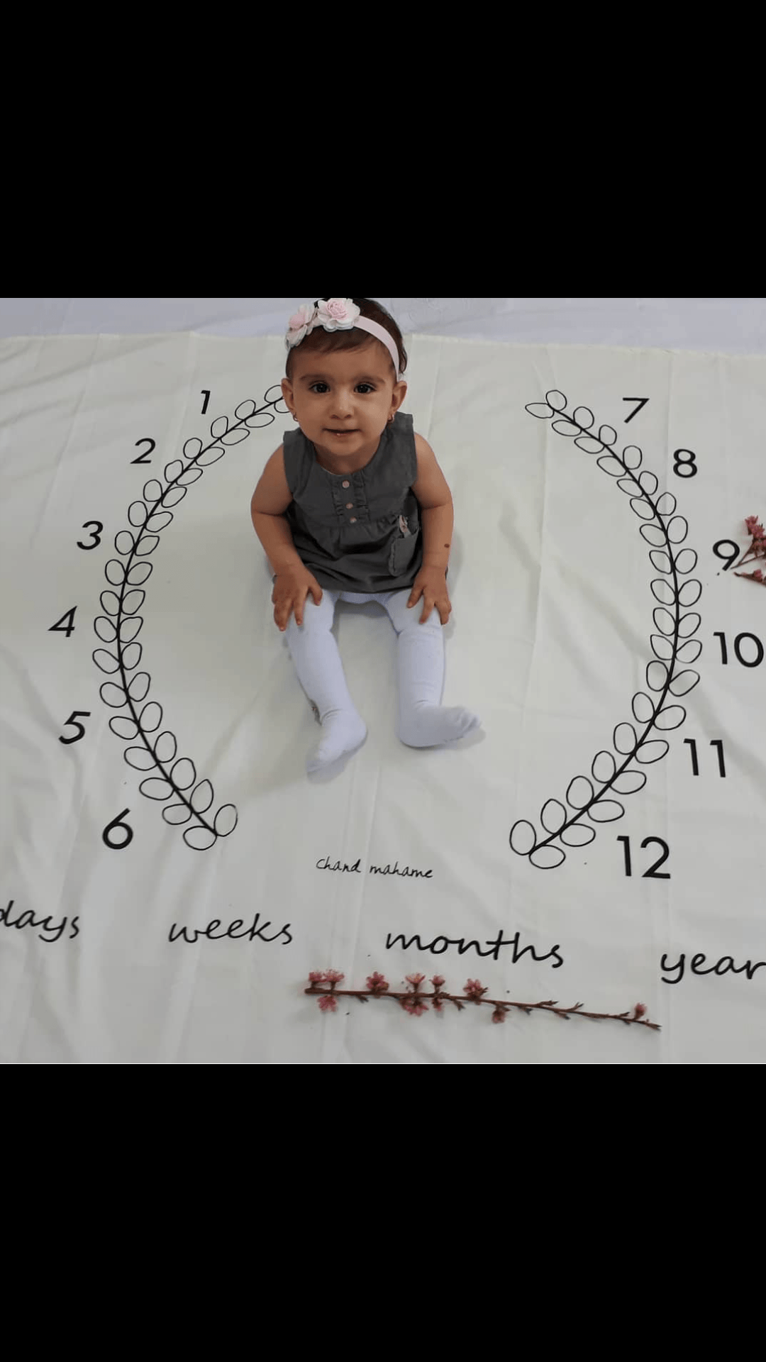 نه ماهگی نوزاد نورا رفیعی