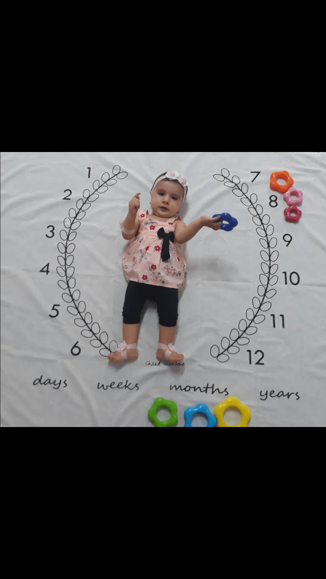 هشت ماهگی نوزاد نورا رفیعی