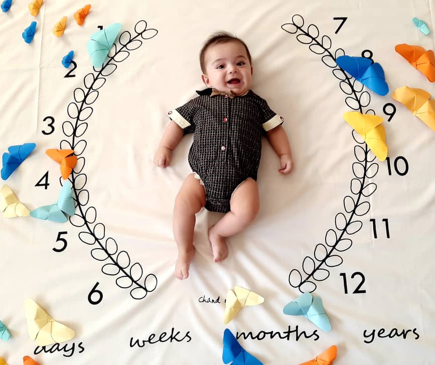 چهار ماهگی نوزاد سورن باقري