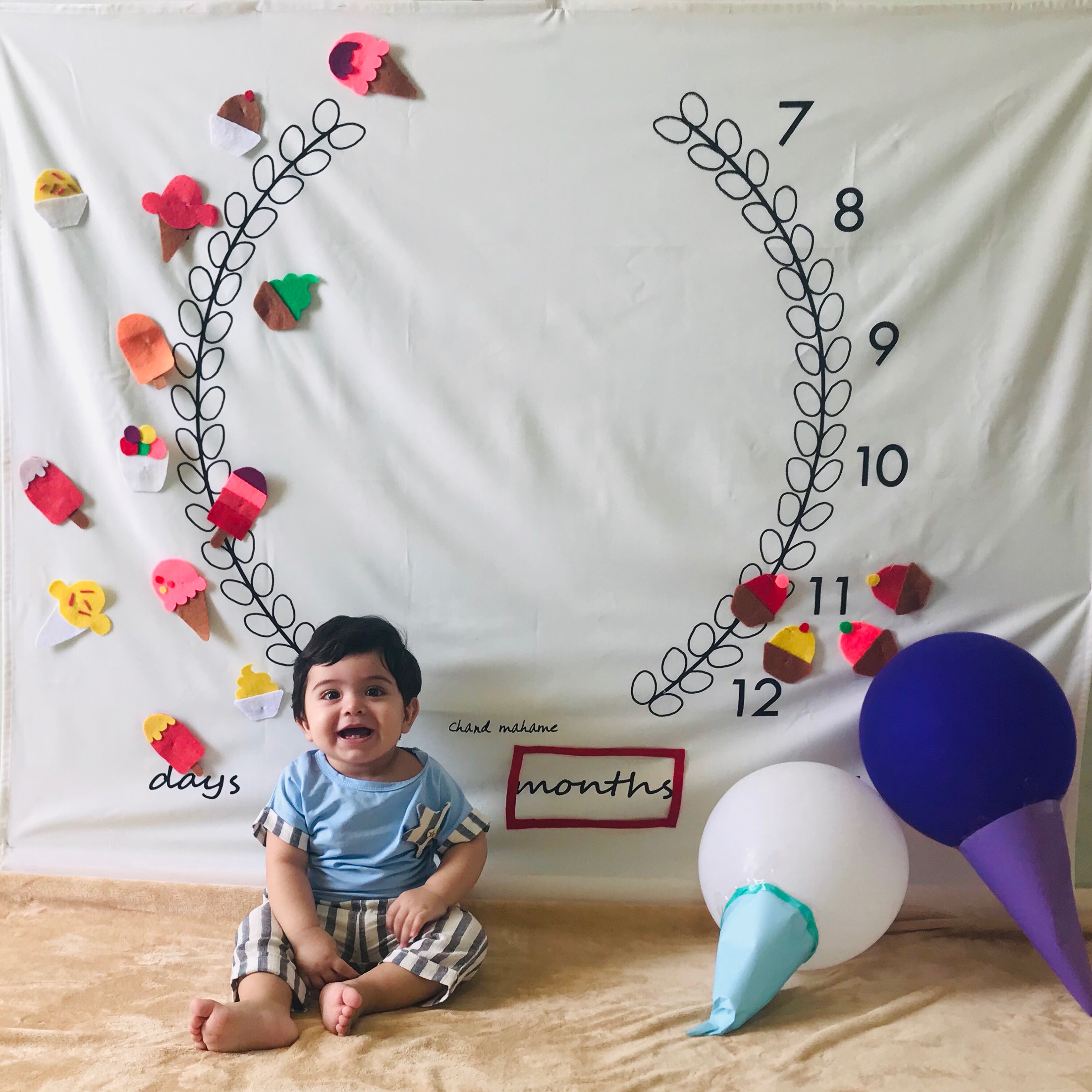 یازده ماهگی نوزاد سورن باقري