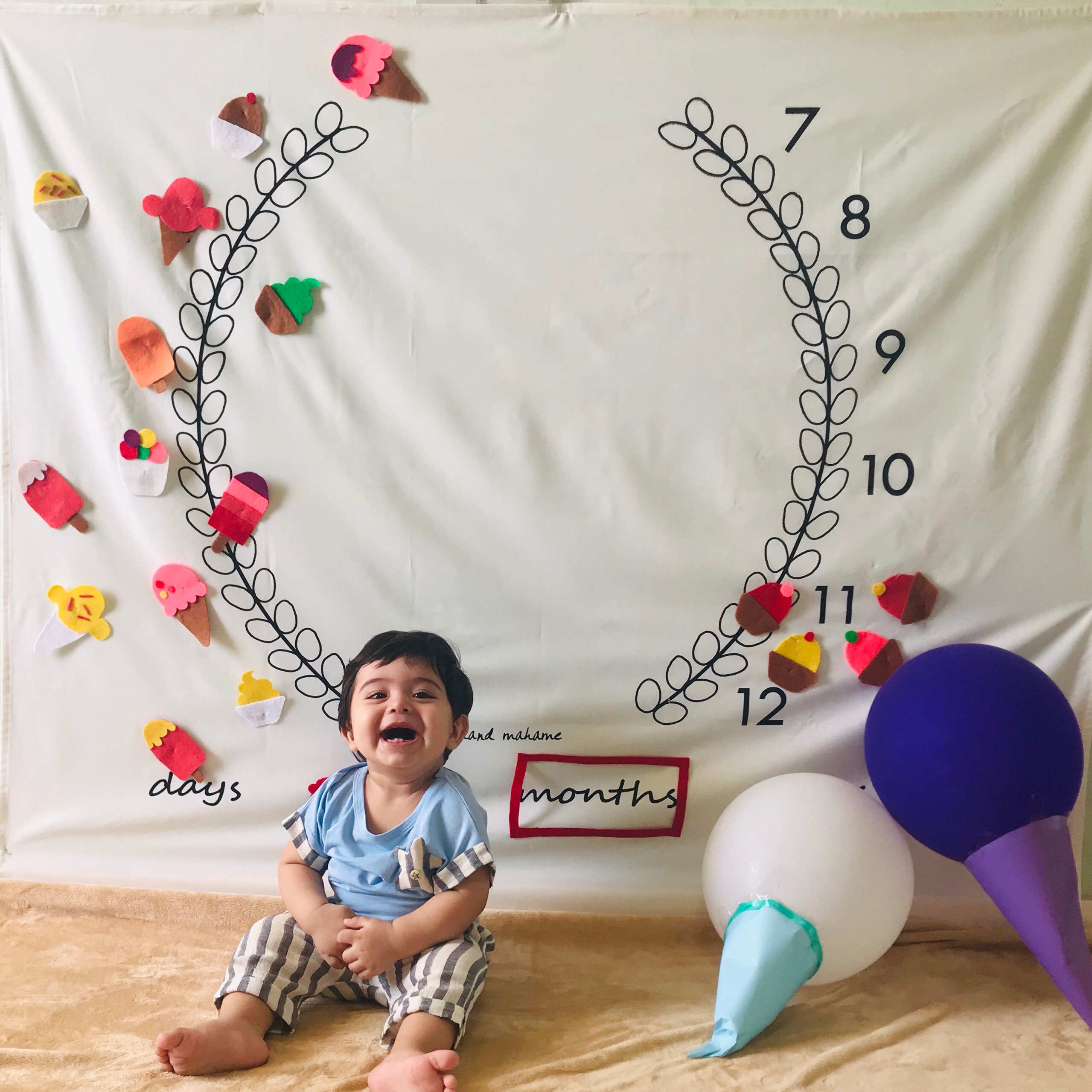 یازده ماهگی نوزاد سورن باقري