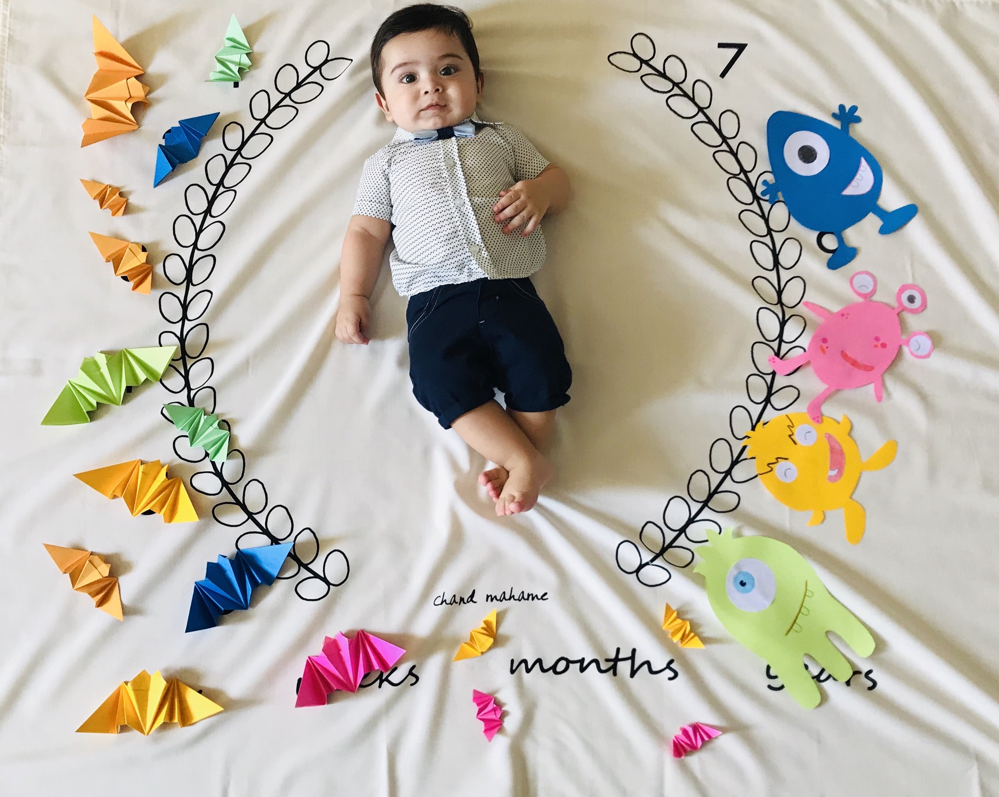 چهار‌دست و پا رفتن نوزاد سورن باقري