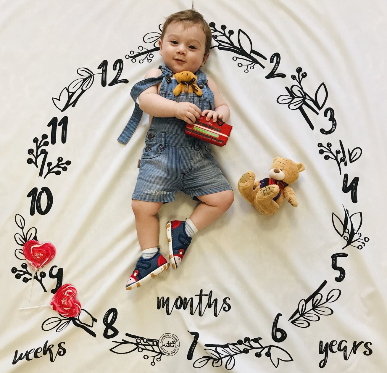 نه ماهگی نوزاد رادين عسگري