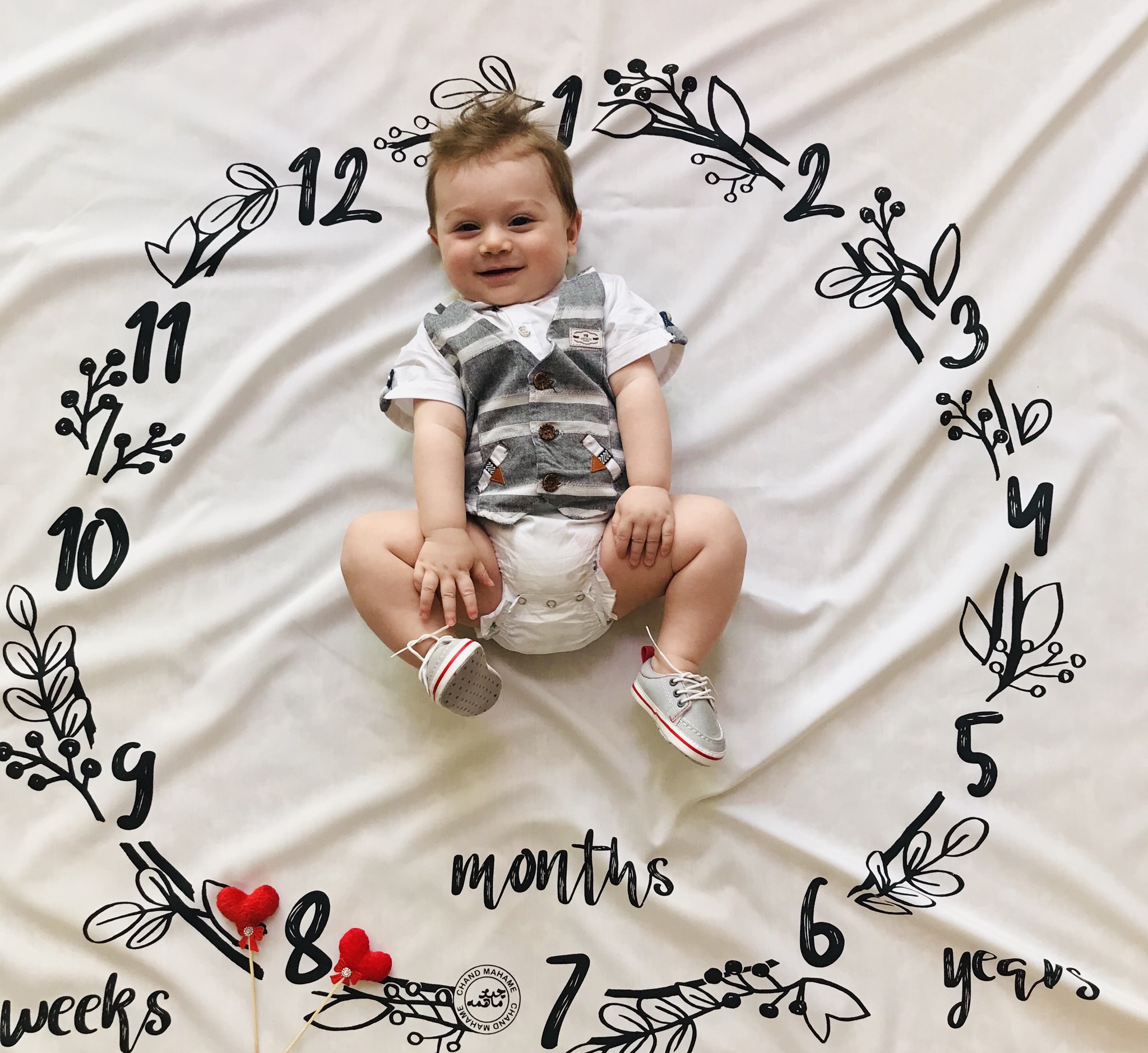 هشت ماهگی نوزاد رادين عسگري